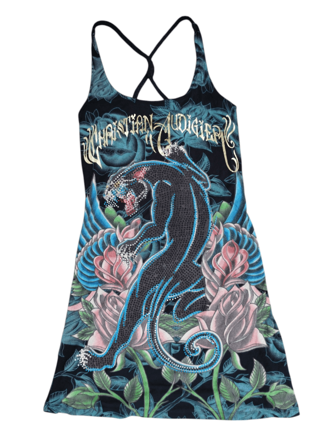Christian Audigier Christina audigier panther big logo Size L / US 10 / IT 46 - 1 Thumbnail