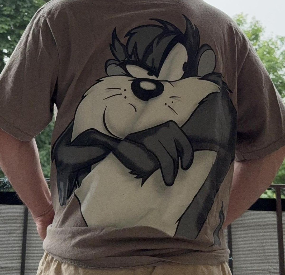 Vintage Vintage 1994 Tasmanian devil T-shirt Size US XL / EU 56 / 4 - 4 Thumbnail