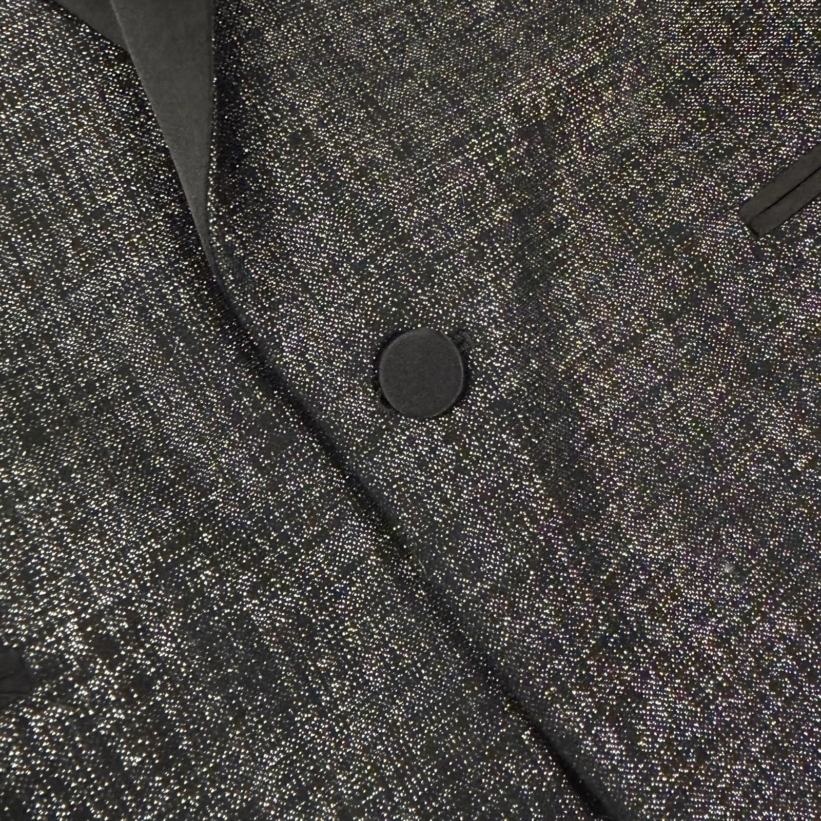 Dries Van Noten Dries Van Noten Glitter Tuxedo Suit Size 48R - 5 Thumbnail