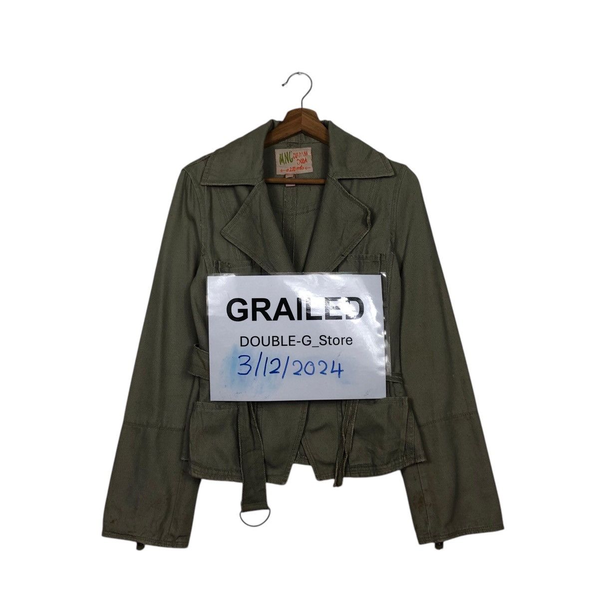 Japanese Brand 📌Vintage Cropped Biker Jacket Guarana Soda Bondage Design Size US L / EU 52-54 / 3 - 1 Thumbnail