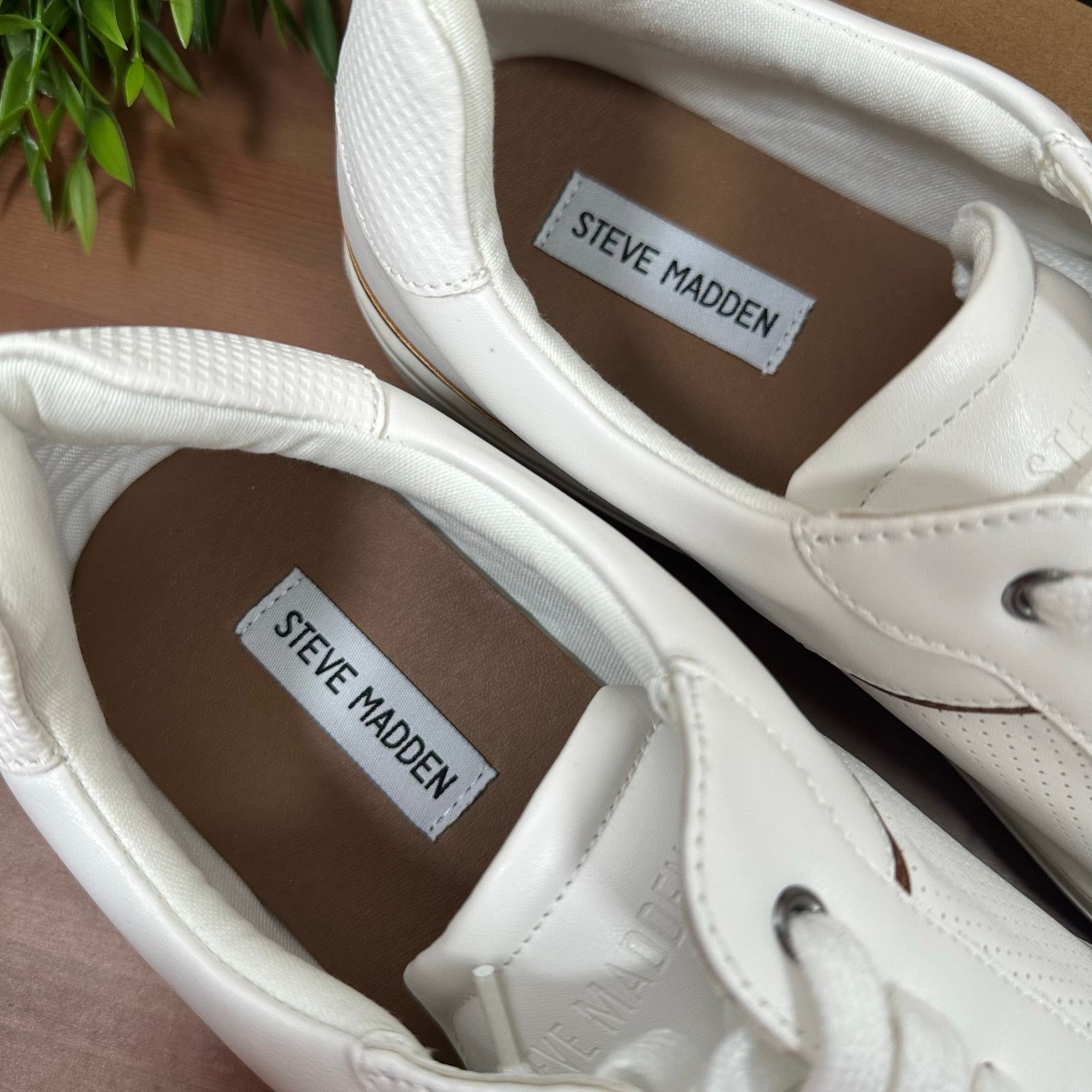 Steve Madden Steve Madden Men’s P-Coopr White Sneakers Size 13 Size US 13 / EU 46 - 9 Thumbnail