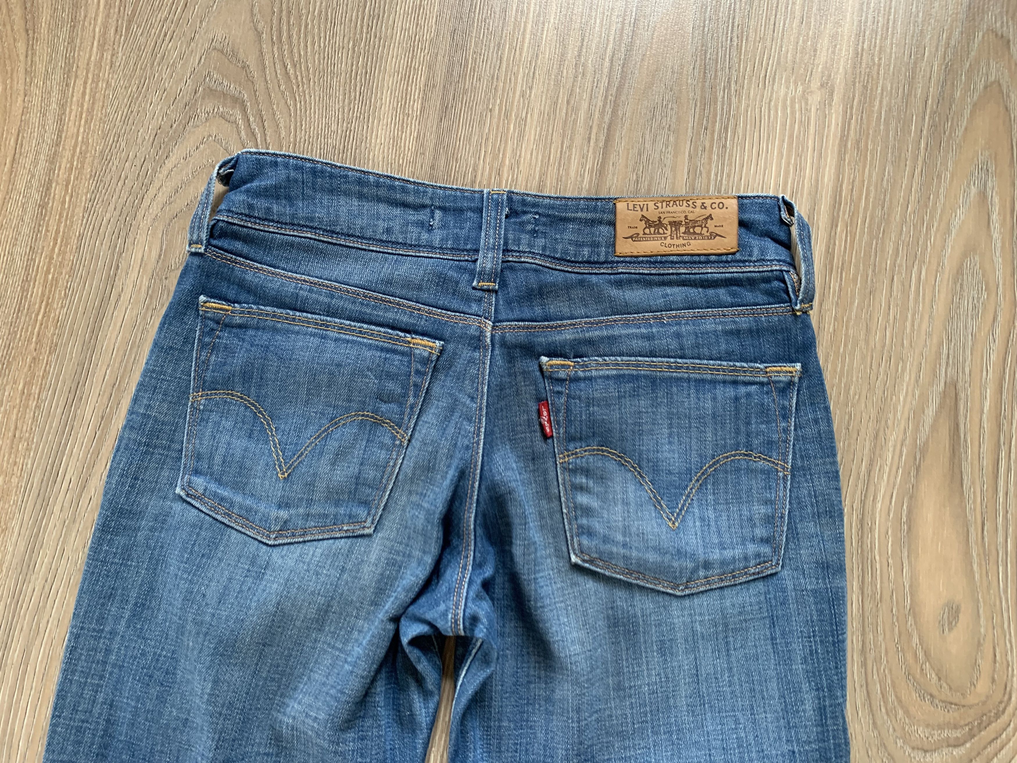 Levi's Levi’s 571 Slim Fit Blue Denim Jeans Size US 27 - 6 Thumbnail