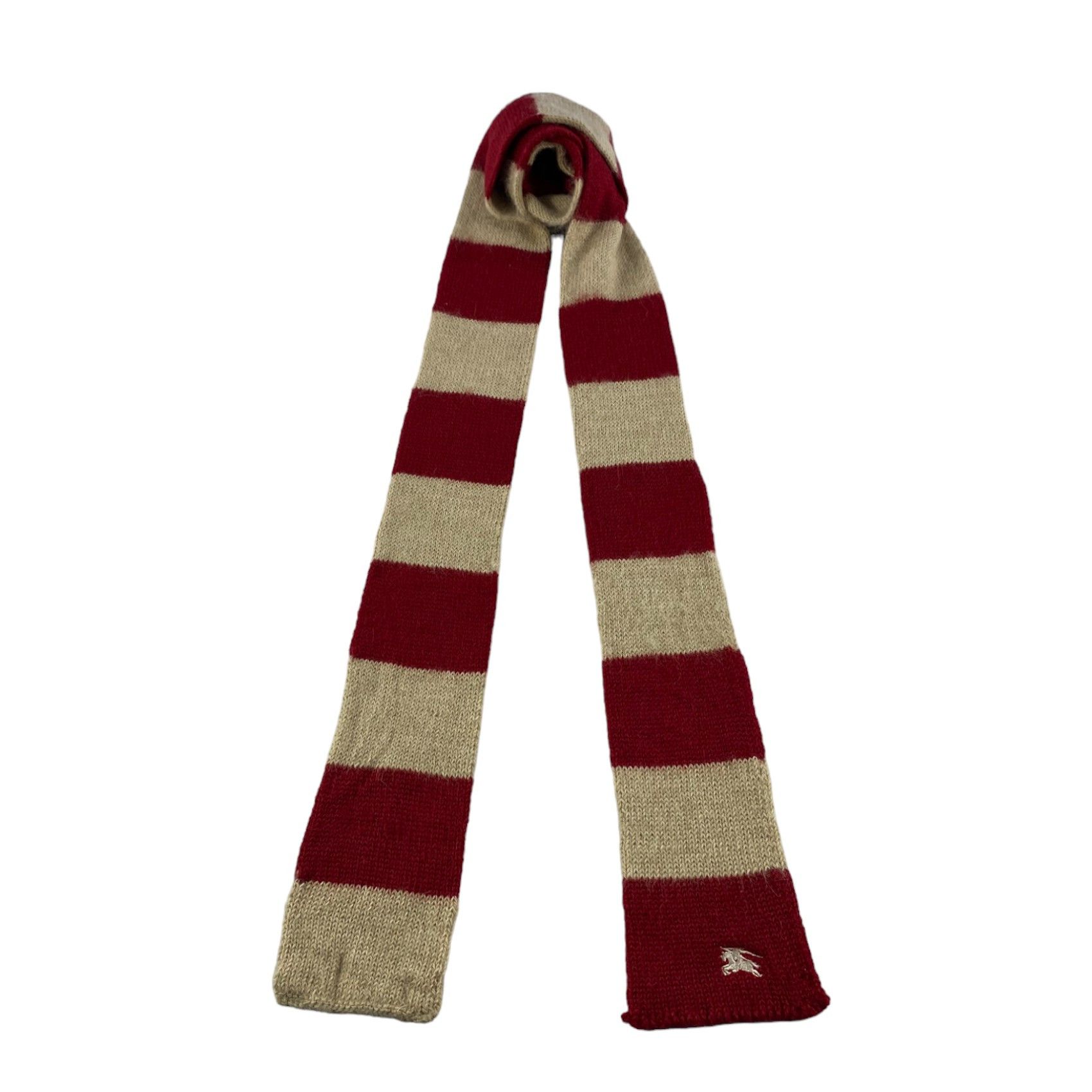 Burberry × Vintage Burberry Scarf / Muffler / Neckwear - WW1141 Size ONE SIZE - 1 Thumbnail