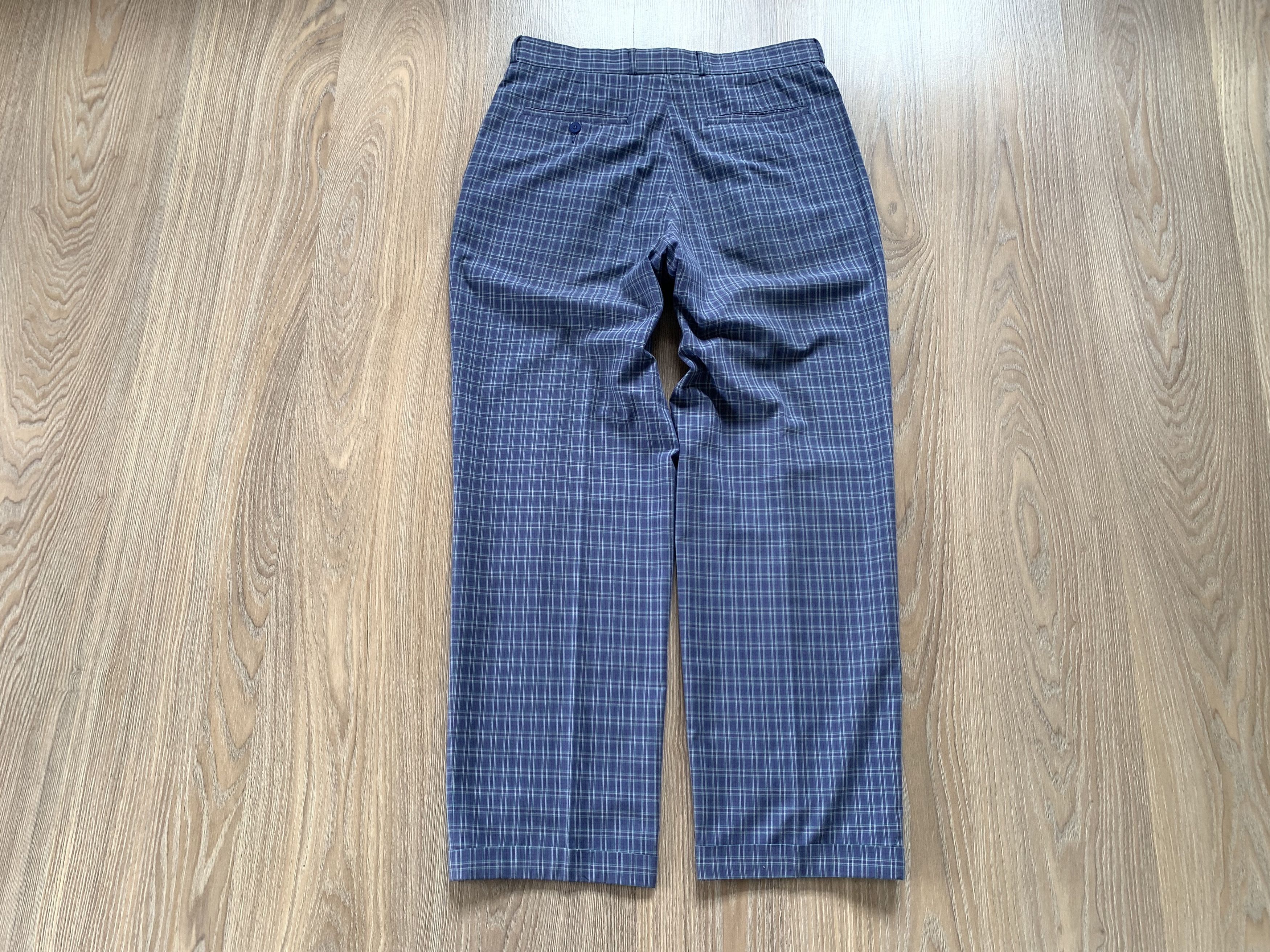 Lacoste Rare Lacoste Checkered Plaid Classic Pants Trousers Size US 33 - 3 Thumbnail