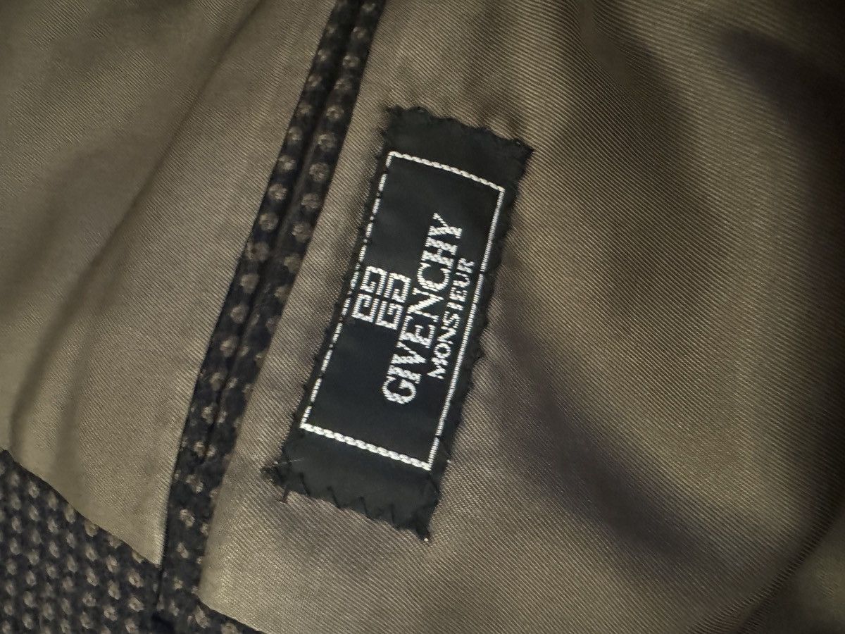 Givenchy Vintage Givenchy Monsieur Knit wool Blazer Size 38R - 2 Thumbnail