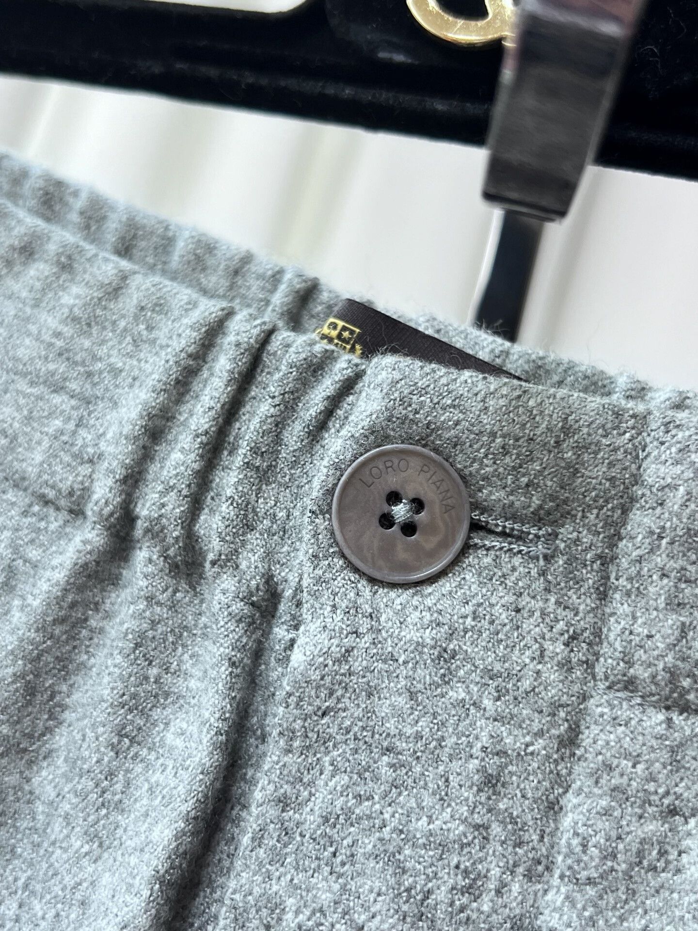 Loro Piana gray cashmere trousers by Loro Piana Size US 38 / EU 54 - 5 Thumbnail