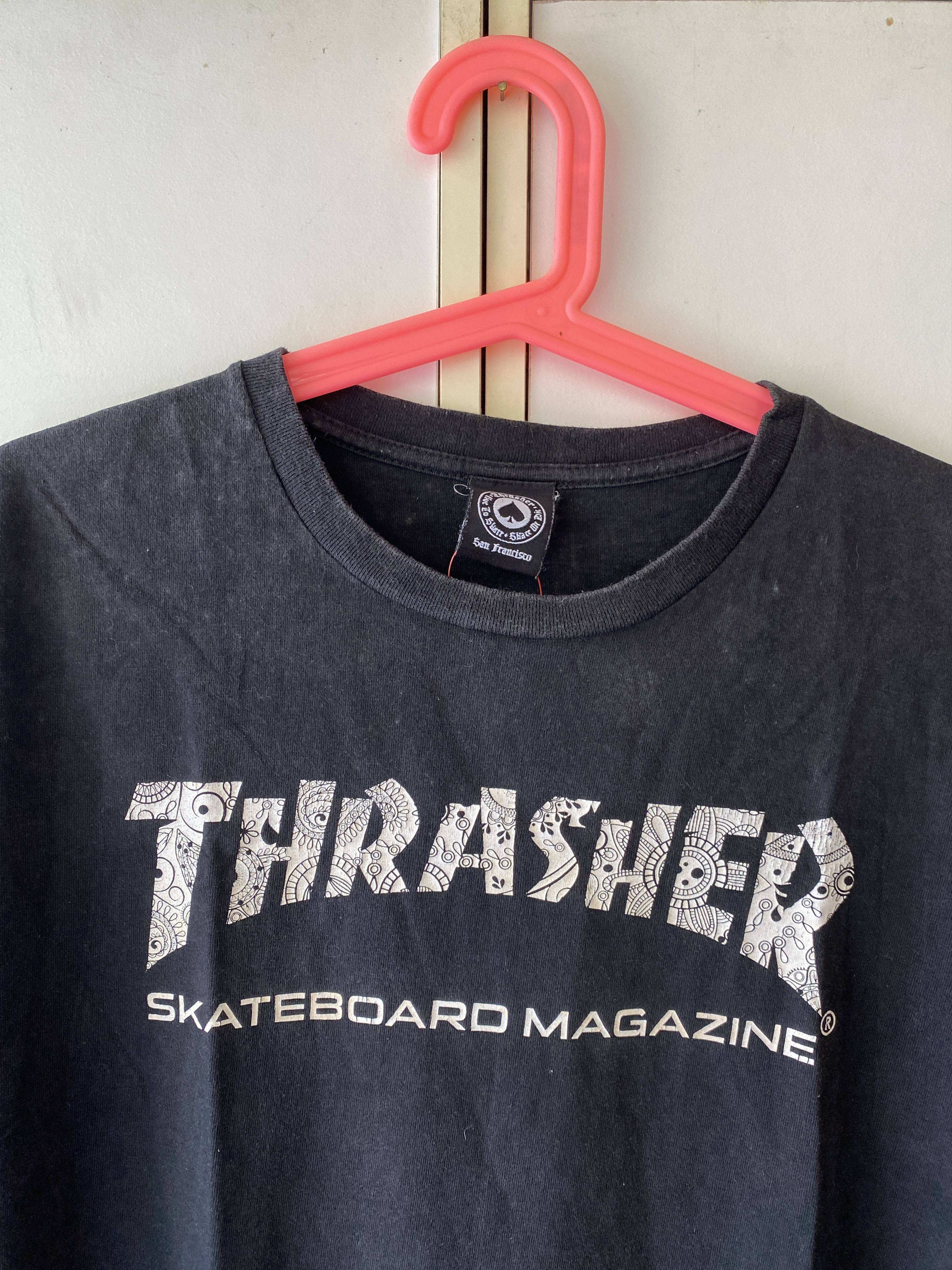 Thrasher THRASHER 'SKATEBOARD MAGAZINE' T SHIRT Size US L / EU 52-54 / 3 - 3 Thumbnail