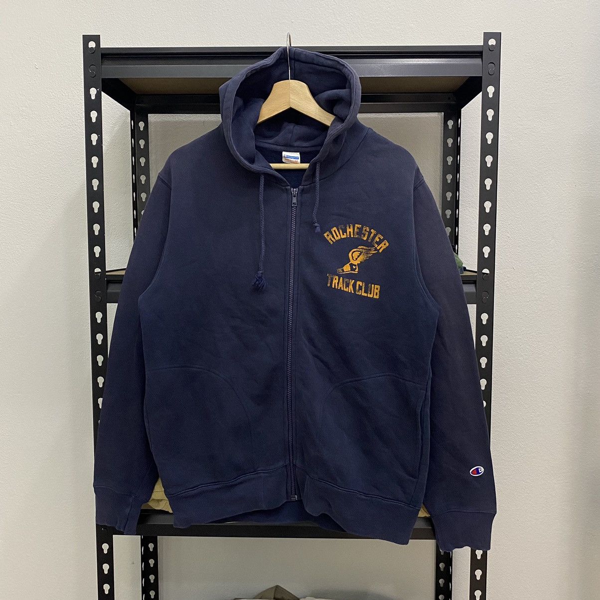Champion × Vintage Vintage Champion Hoodie Full Zip Track Club❗️ Size US M / EU 48-50 / 2 - 1 Thumbnail