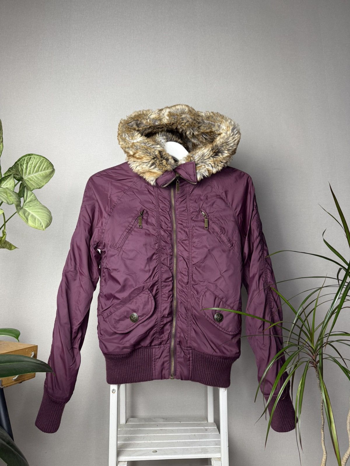 Vintage ClockHouse Faux Fur Hood ifsixwasnine LGB goa styled Size US S / EU 44-46 / 1 - 2 Thumbnail