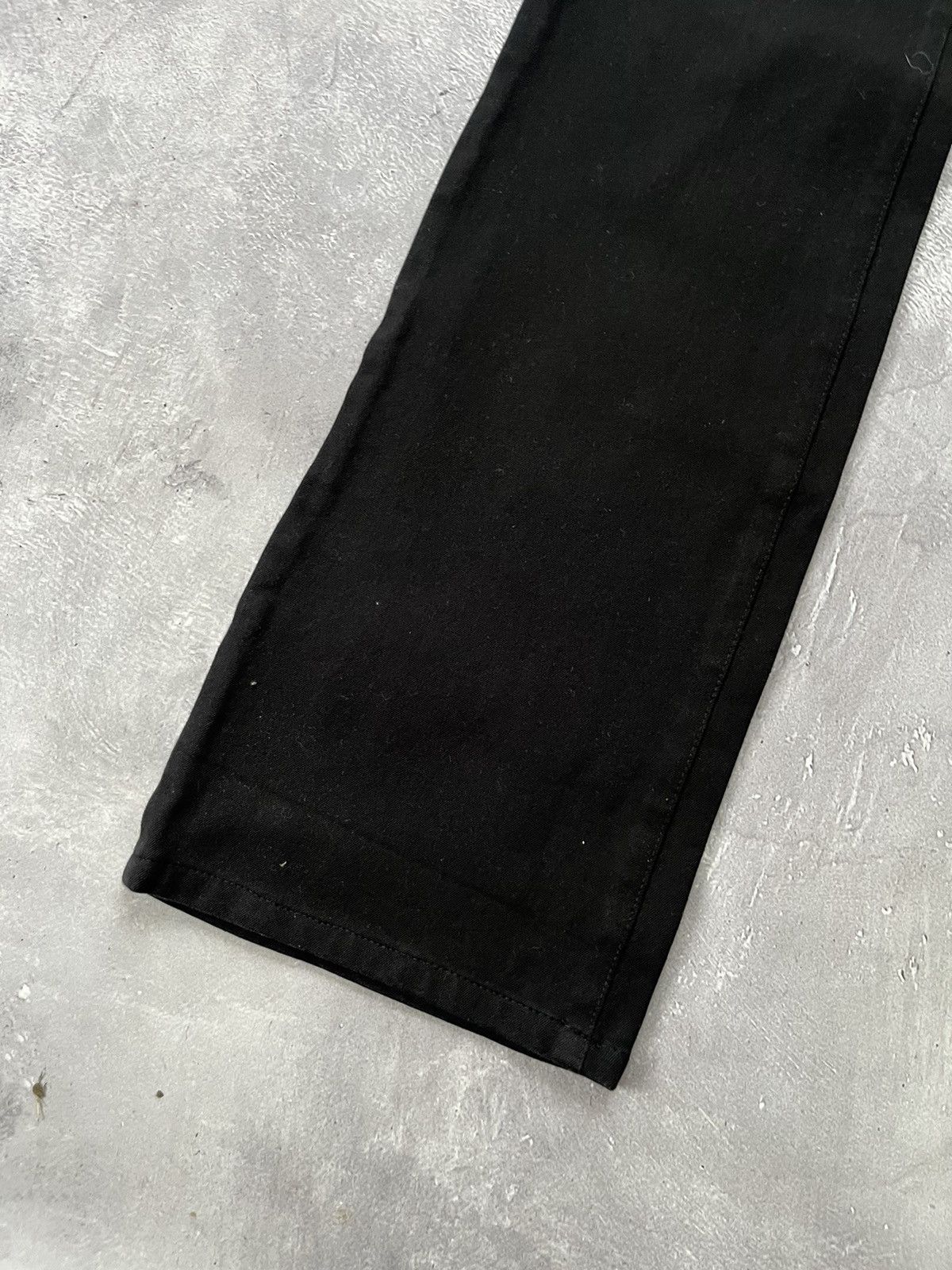 MCM Vintage MCM Big Logo Pants Black Made in Italy Size 28 Size 28" / US 6 / IT 42 - 3 Thumbnail
