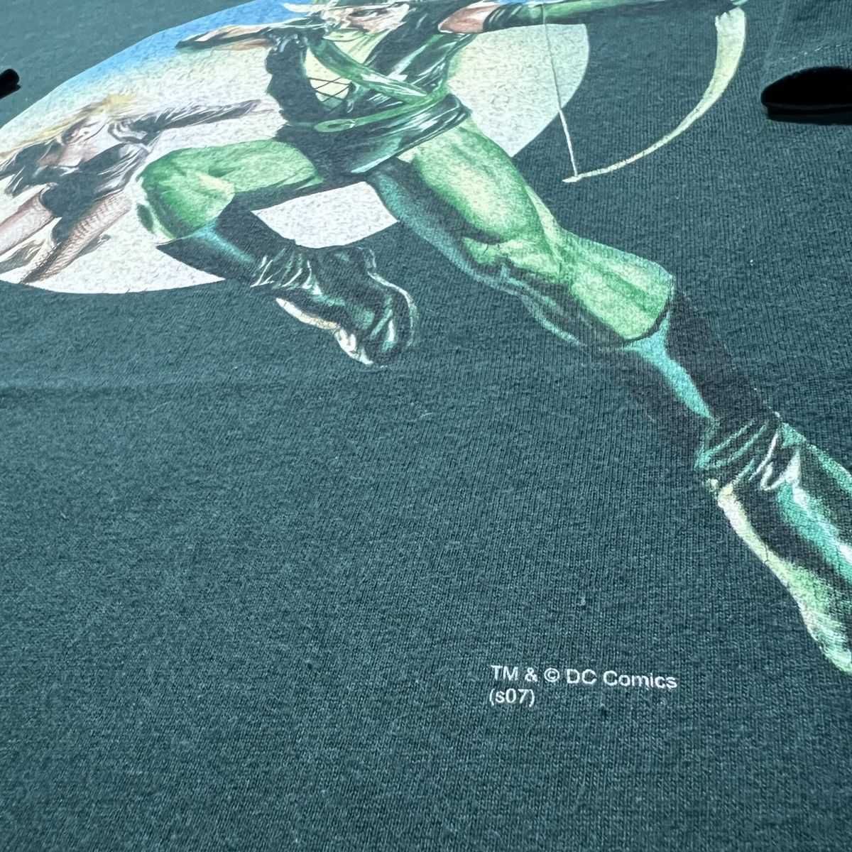 DC Comics Vintage Y2K Green Arrow and Black Canary Tee 2XL Oversized Size US XXL / EU 58 / 5 - 4 Thumbnail