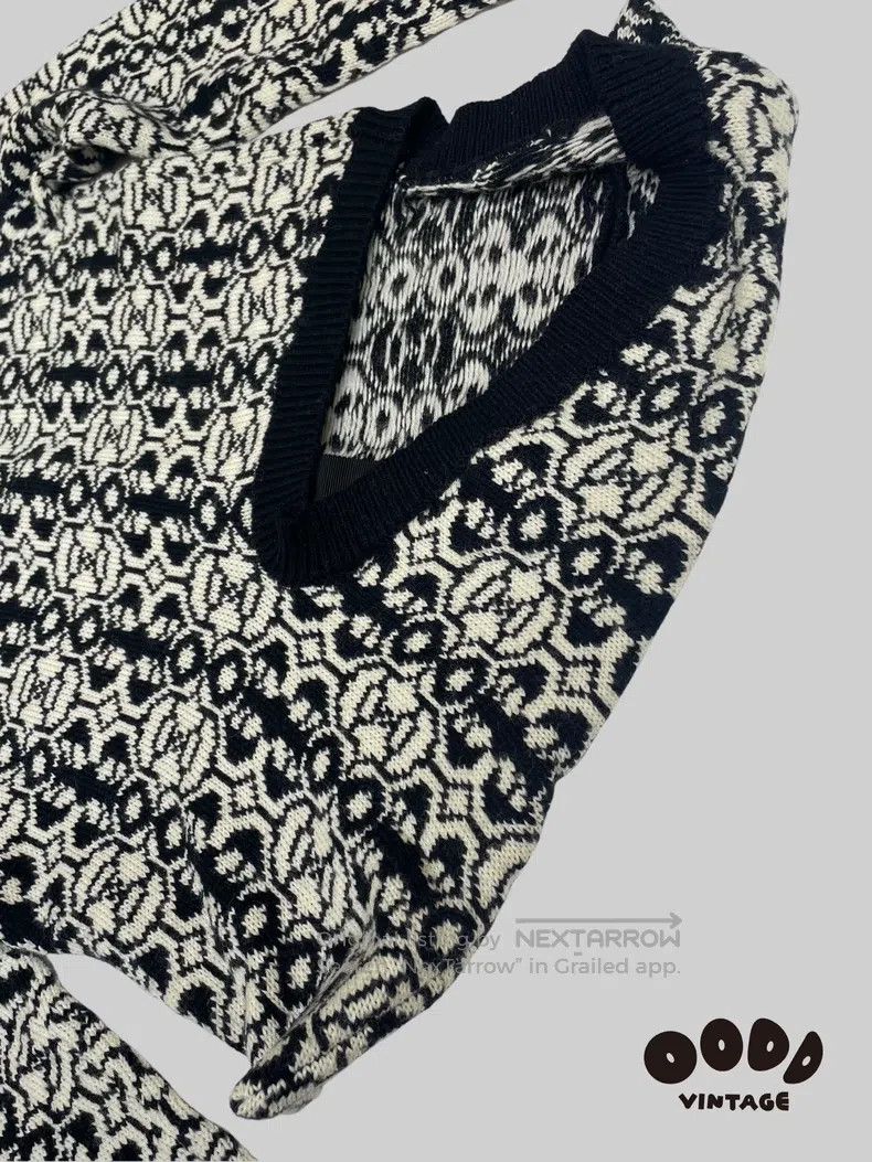Comme des Garcons Comme Des Garcons Irregular Snowflake Knot Knit Cardigan Size S / US 4 / IT 40 - 6 Thumbnail