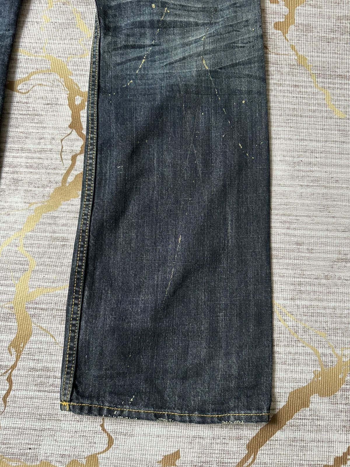 Japanese Brand FLARE Japanese Brand Claw Marks Design Denim Size US 34 / EU 50 - 17 Thumbnail