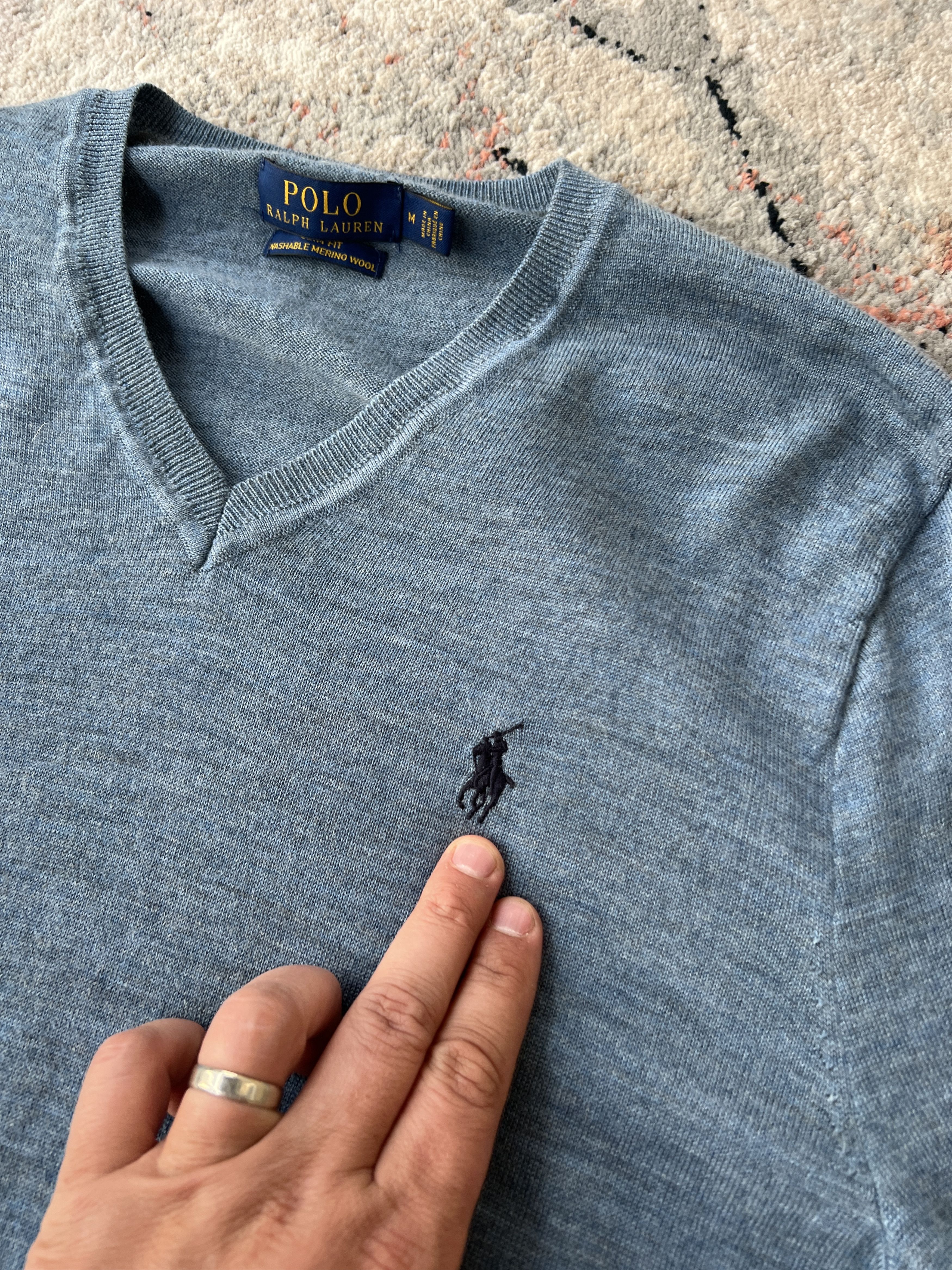 Polo Ralph Lauren Polo Ralph Lauren Wool Swetaer Size US M / EU 48-50 / 2 - 2 Thumbnail