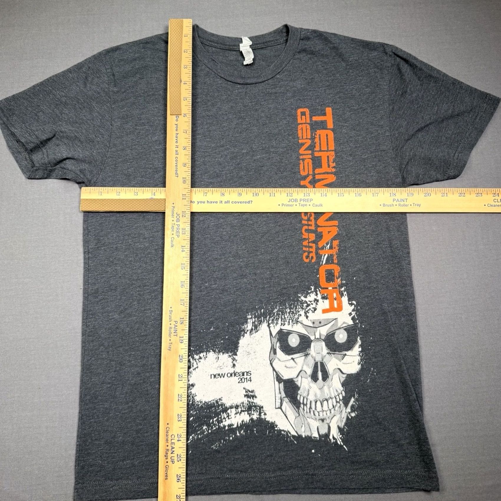 Vintage Terminator Genesis Shirt Men M Medium Gray Crew And Cast 2014 New Orleans Stunt Team M & M Shirt Mens Size US M / EU 48-50 / 2 - 5 Thumbnail