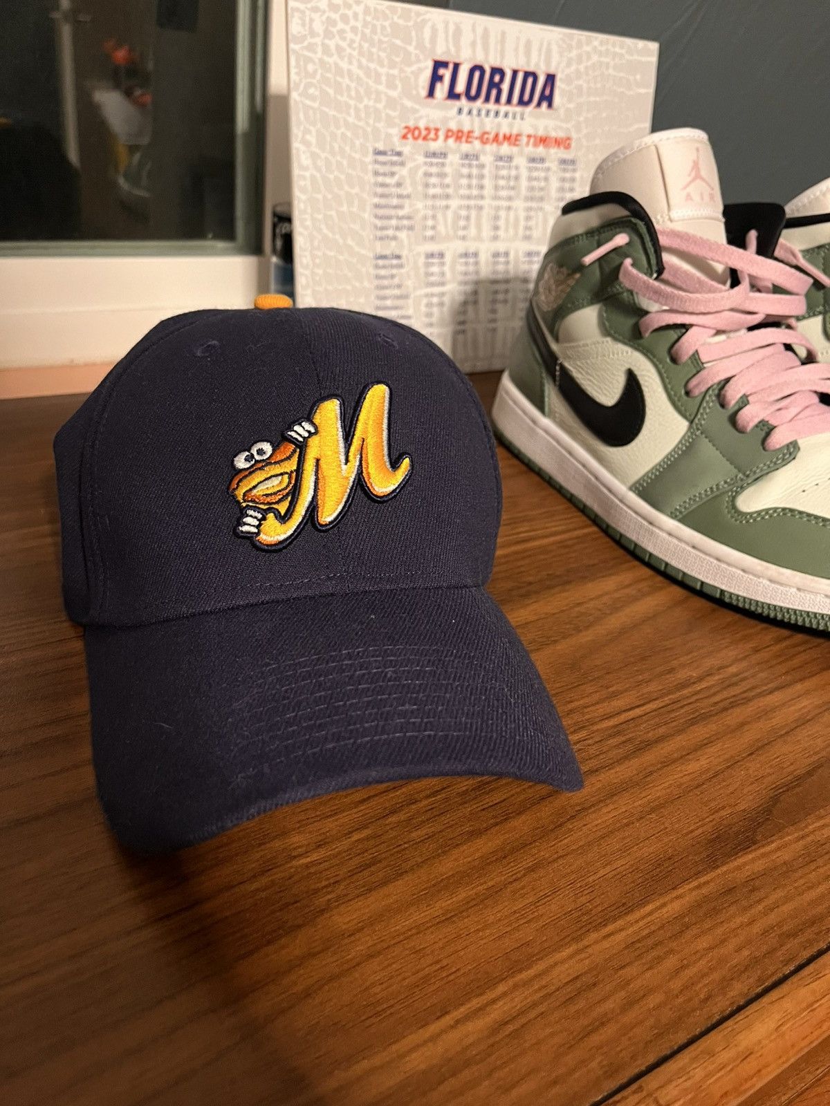 New Era Montgomery Biscuits Baseball Hat Size ONE SIZE - 1 Thumbnail