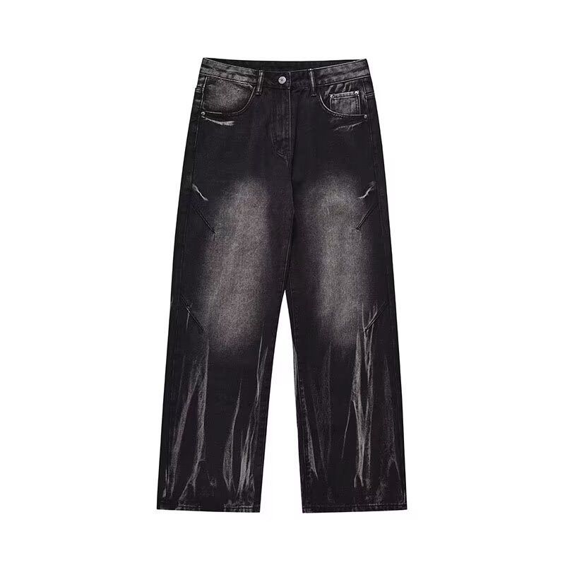 Japanese Brand × Jean Retro loose tie dye high street jeans Size US 32 / EU 48 - 4 Thumbnail