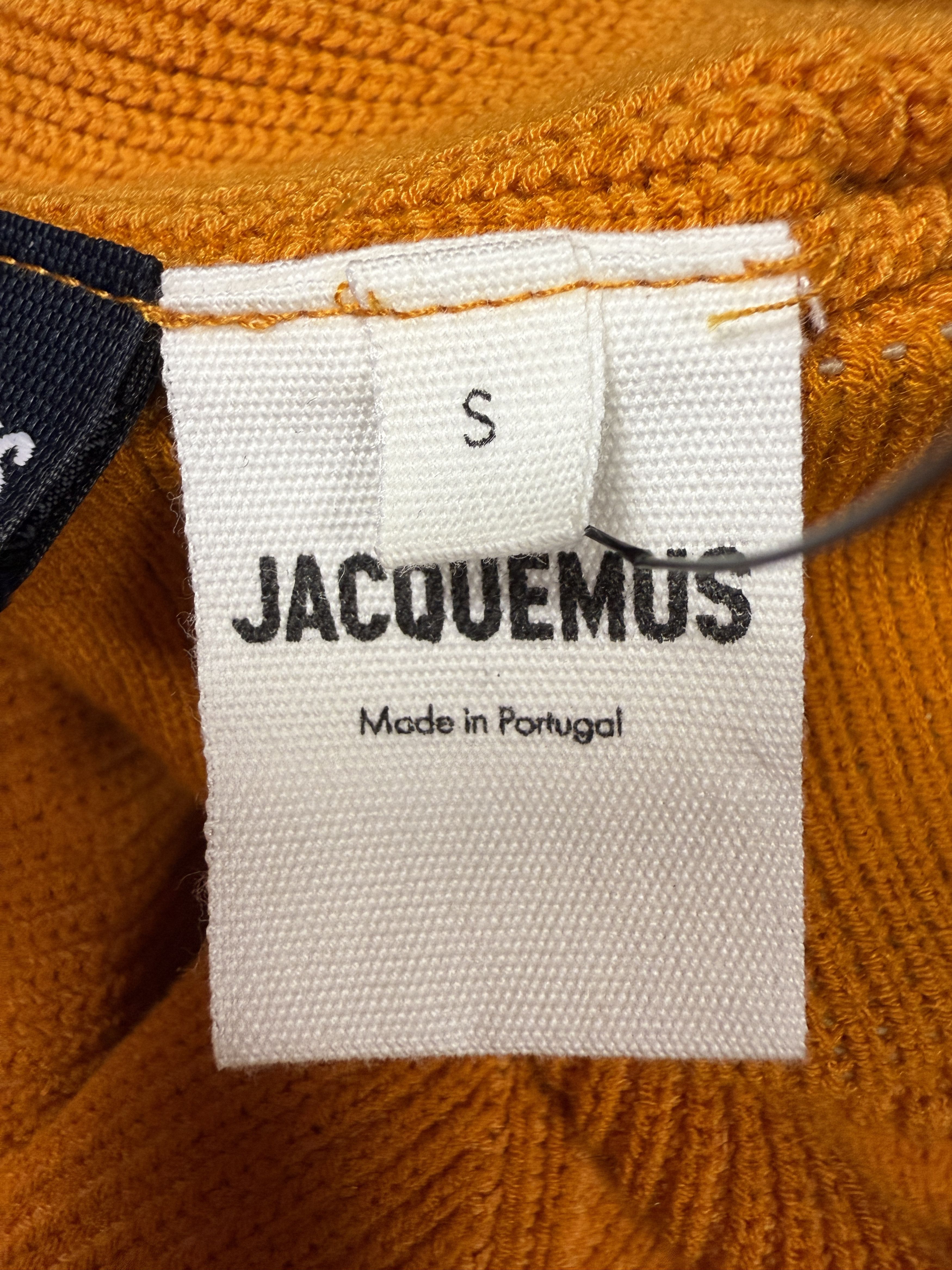 Jacquemus Jacquemus Small Orange Ribbed Leggings Size 26" / US 2 / IT 38 - 6 Thumbnail
