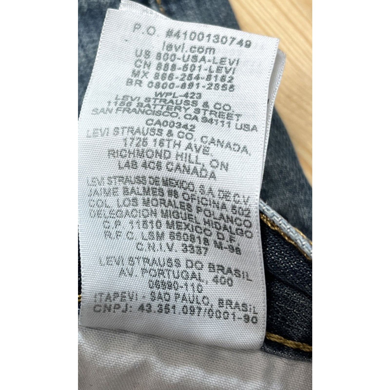 Levi's Vintage Levi's Slim Taper Denim Jeans 30x30 Med-Wash Red Tab Size US 30 / EU 46 - 4 Thumbnail