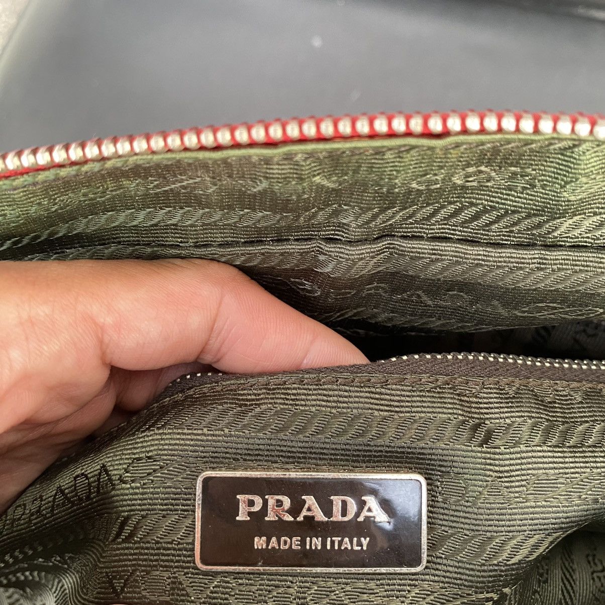 Prada SS2000 Prada Vitello Easy bowling Bag Size ONE SIZE - 8 Thumbnail