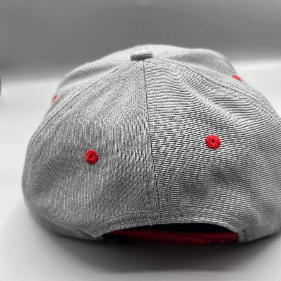 Jordan Brand Air Jordan Hat Men Gray Camouflage Embroidered Snap Back Cap Size ONE SIZE - 4 Thumbnail