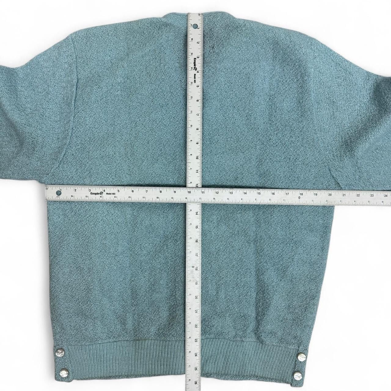 Other Vintage turquoise Dick Van Dyke cardigan size M Size US M / EU 48-50 / 2 - 5 Thumbnail