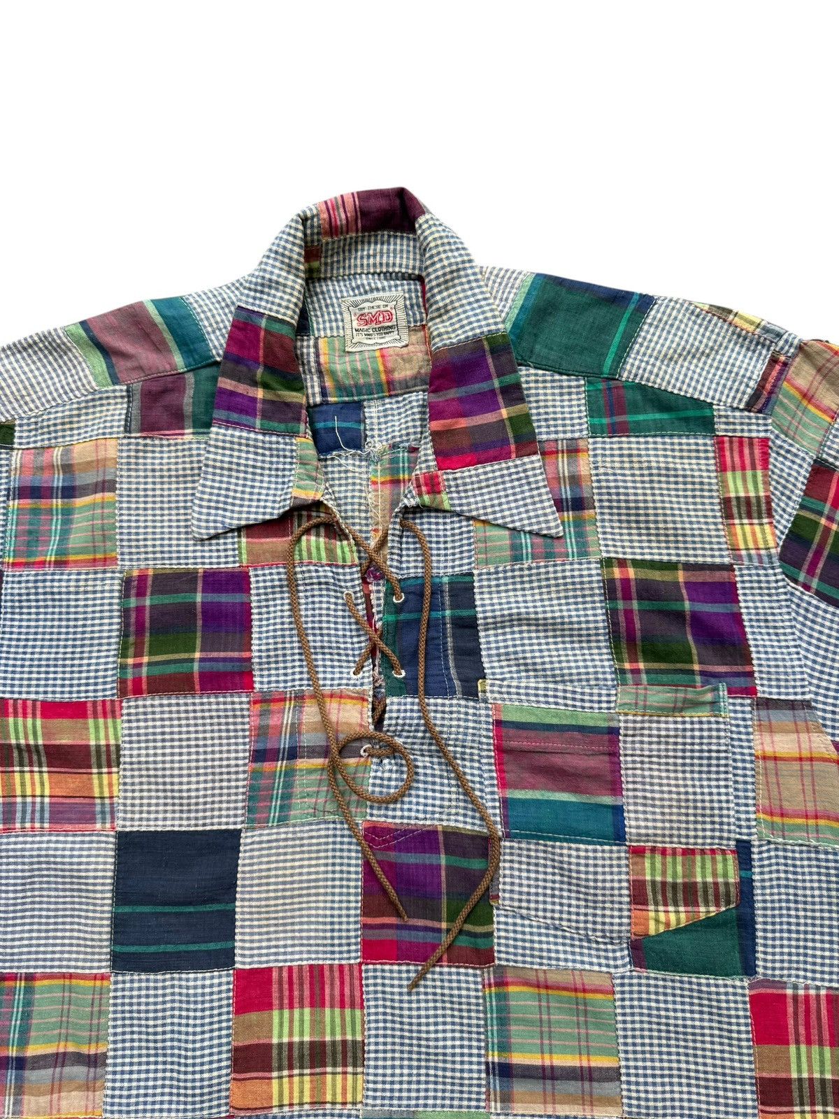 Japanese Brand SMD Japan Custom Patch Pullover Shirt Size US XL / EU 56 / 4 - 3 Thumbnail