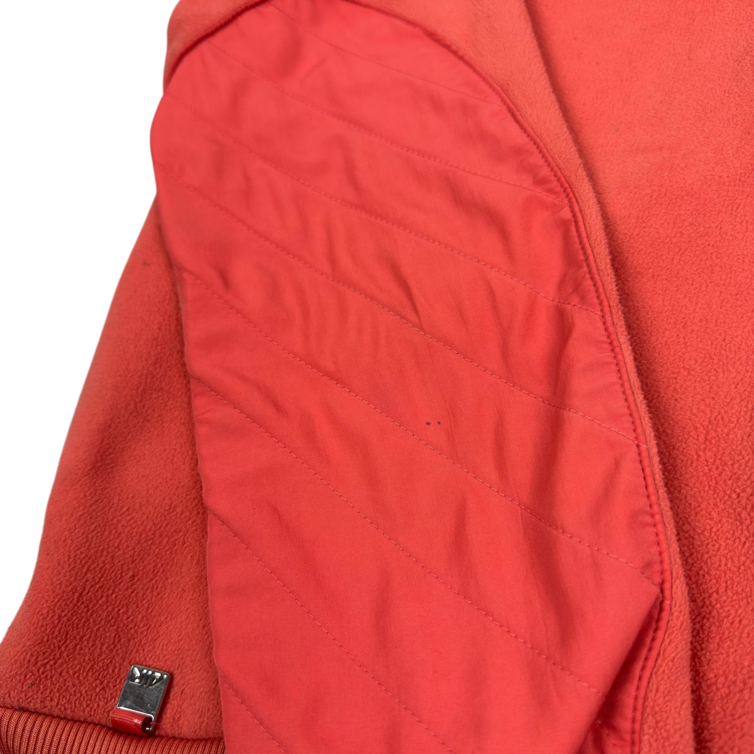 Nike Nike Mens Orange White Solo Swoosh Zip-Through Hoodie Medium Size US M / EU 48-50 / 2 - 10 Thumbnail