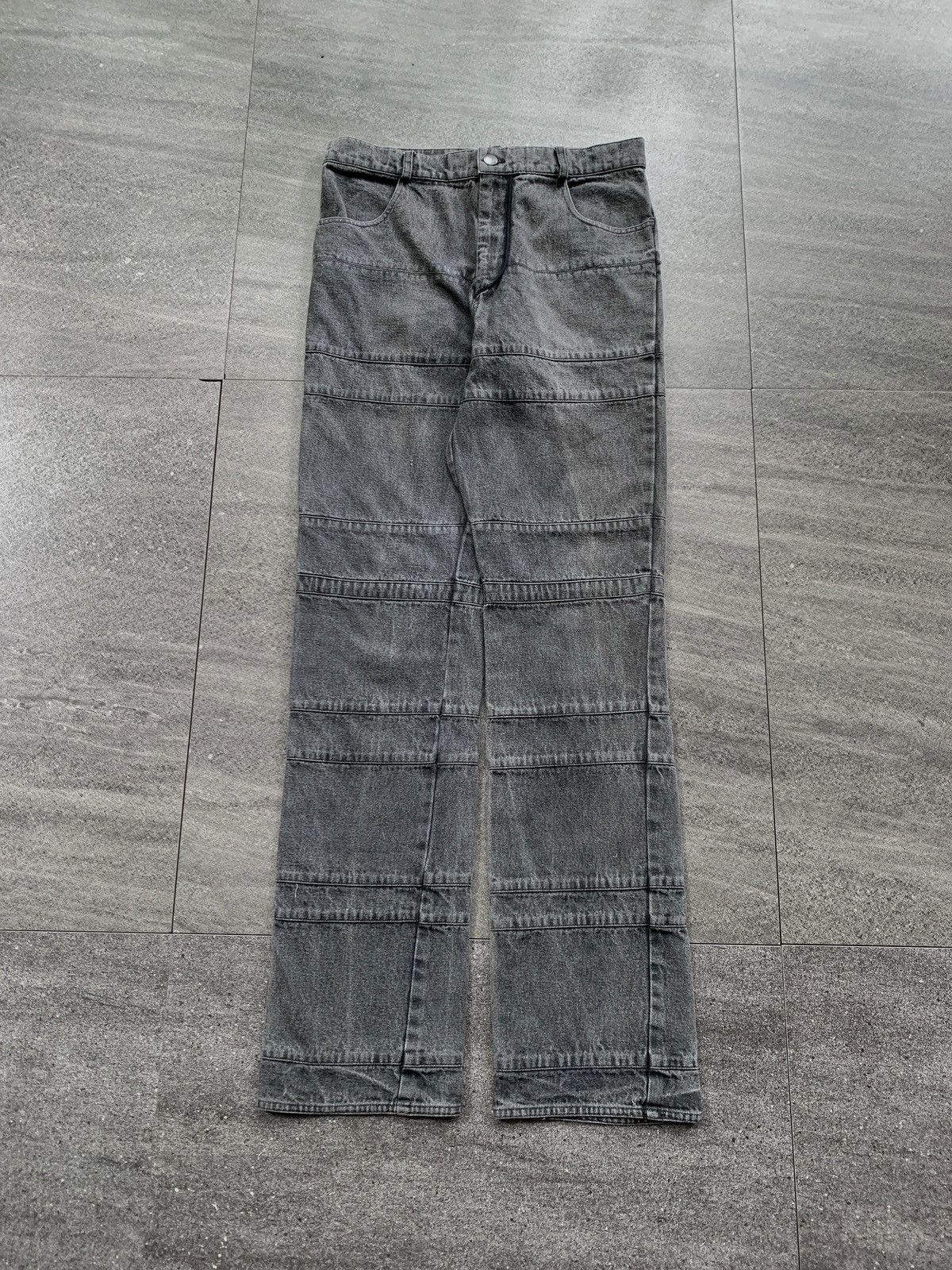Raf Simons FREE TAX! SS05 History of My World Reconstructed Denim Jeans Size US 30 / EU 46 - 2 Thumbnail
