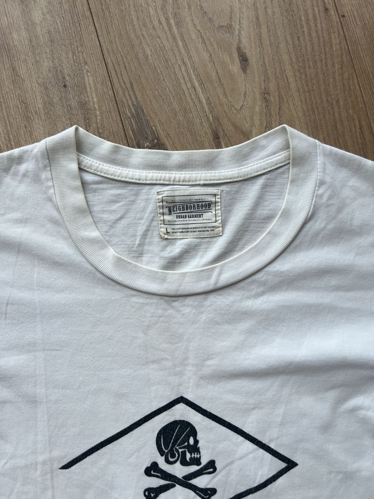 Neighborhood 00’s NEIGHBORHOOD SKULL MADNESS RARE JAPAN TEE Y2K Size US L / EU 52-54 / 3 - 8 Thumbnail