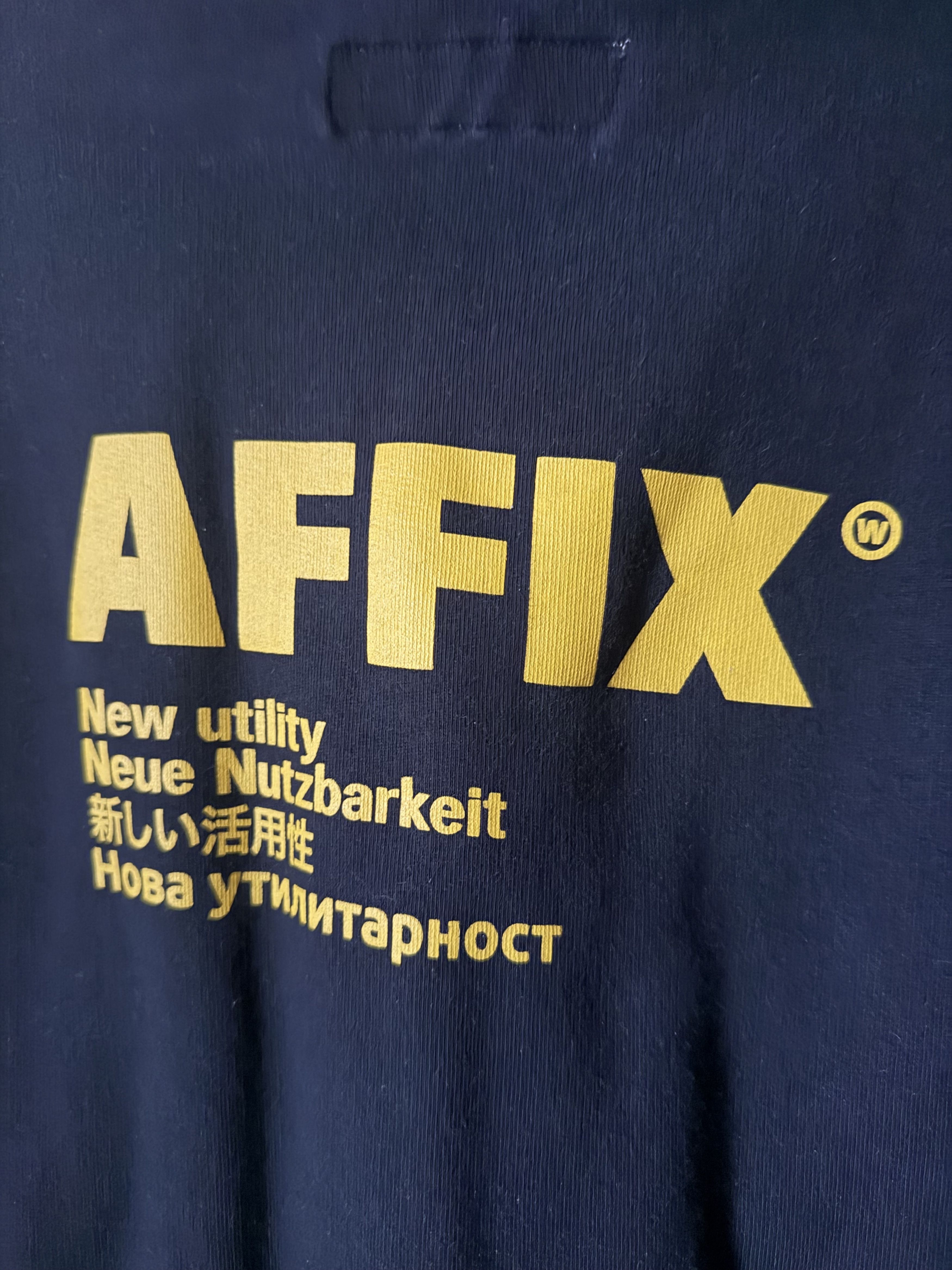 AFFXWRKS Black and yellow black and yellow black and yellow Size US S / EU 44-46 / 1 - 4 Thumbnail