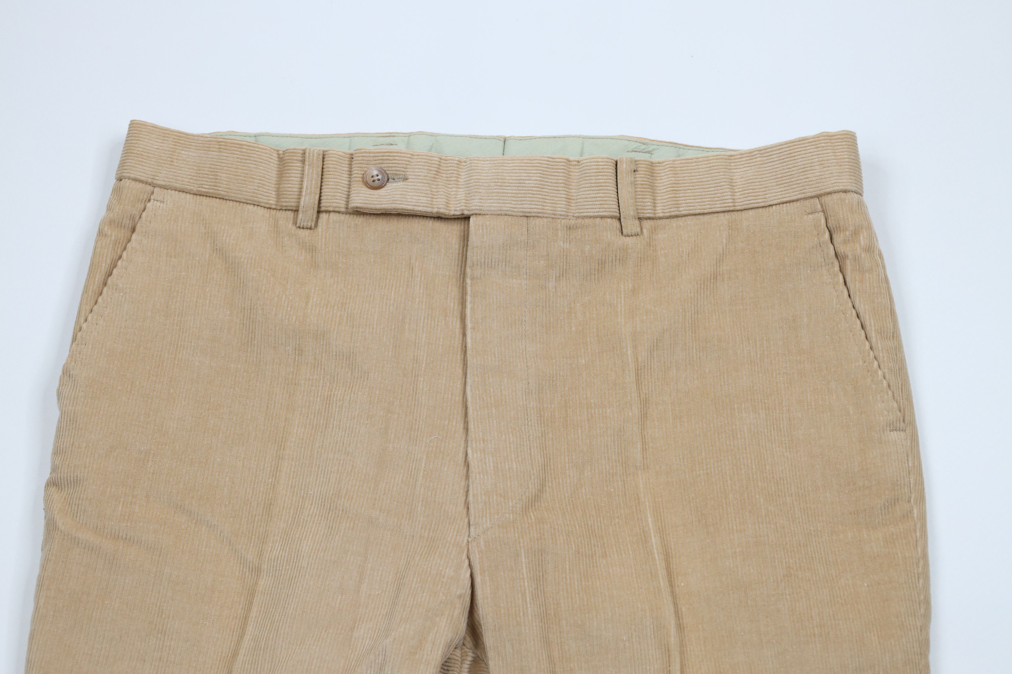 Vintage Vintage 70s Streetwear Bell Bottoms Corduroy Chino Pants Size US 36 / EU 52 - 2 Thumbnail