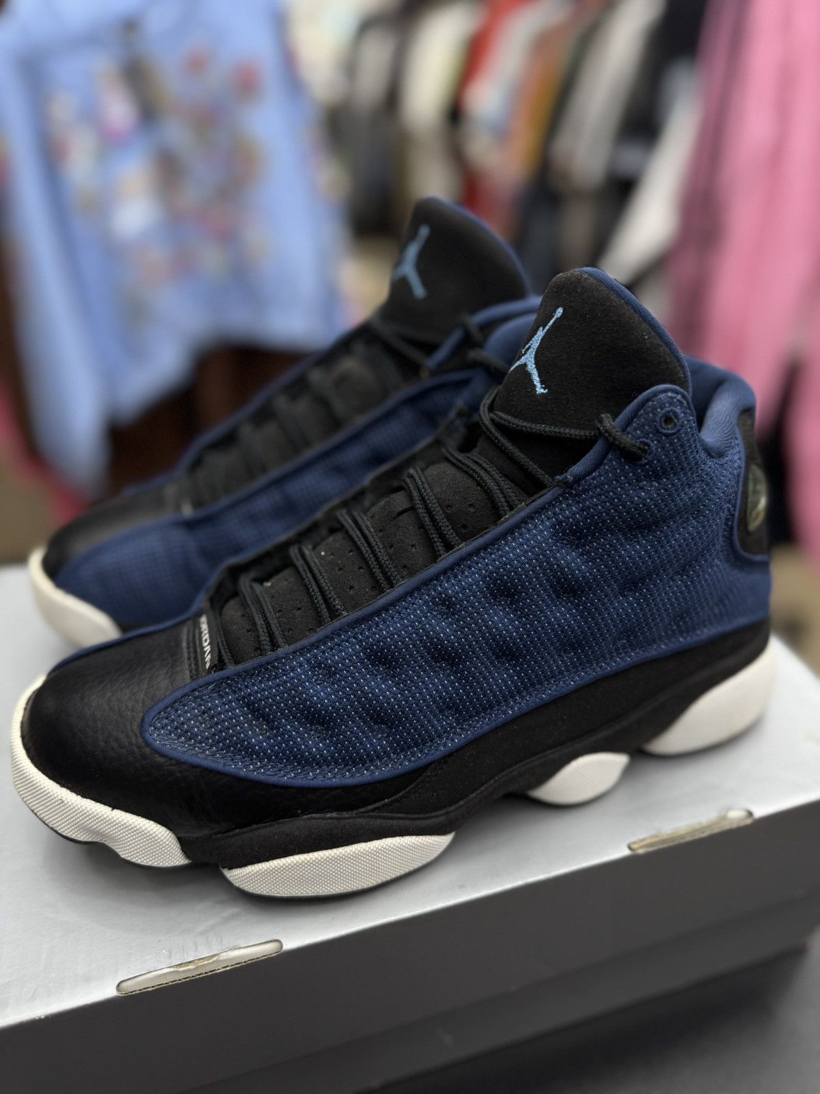 Jordan Brand × Nike Jordan 13 Brave Blue Size 10 🧼 With Box Size US 10 / EU 43 - 4 Thumbnail
