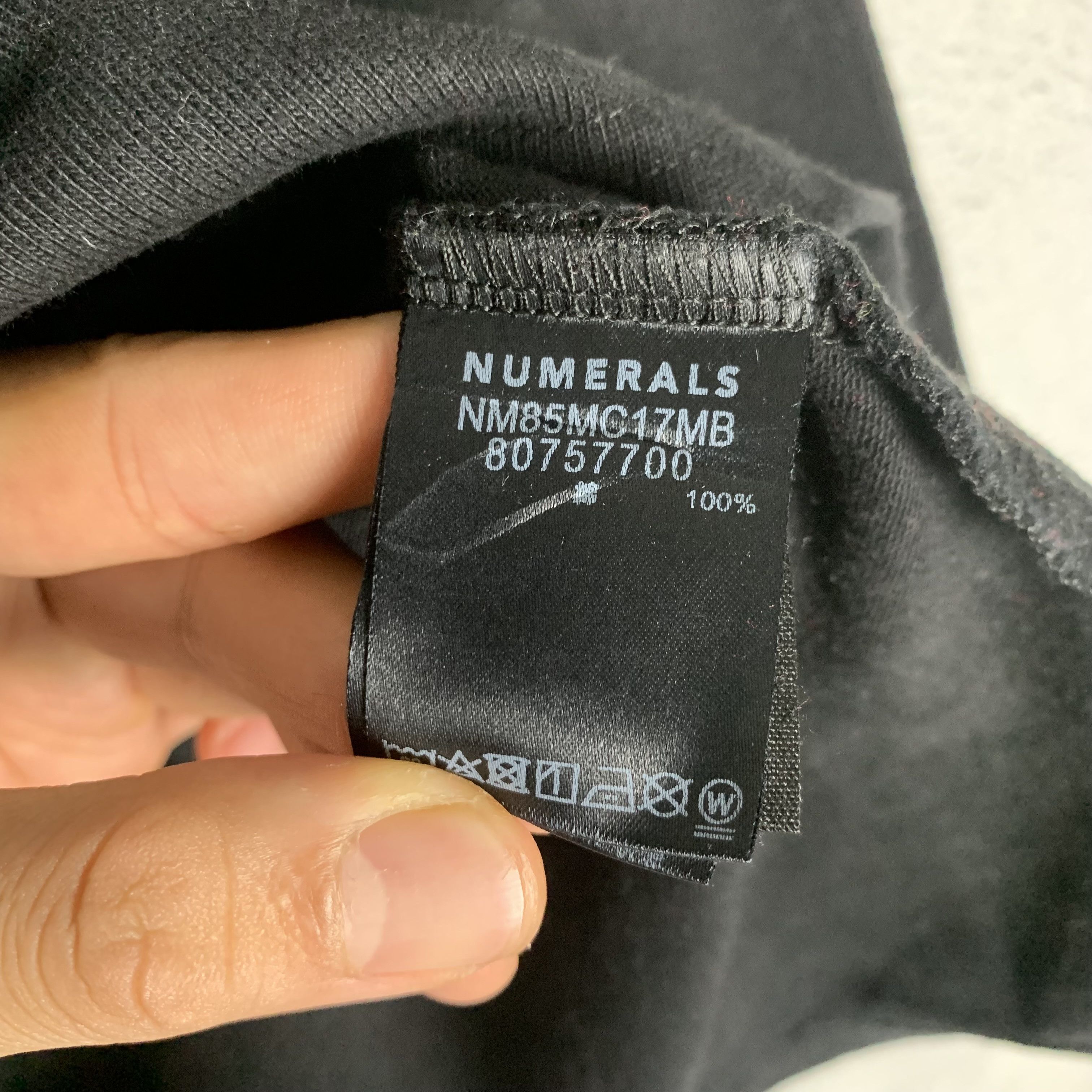 Japanese Brand Numerals L/S Sweatshirt Size US M / EU 48-50 / 2 - 7 Thumbnail