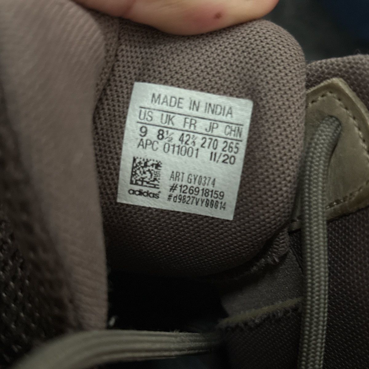 Yeezy Taupe blue yeezy boots Size US 9 / EU 42 - 4 Thumbnail
