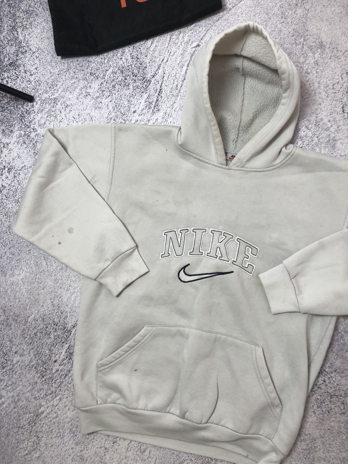 Nike × Vintage Vintage hoodies Nike big logo size L y2k usa Size US L / EU 52-54 / 3 - 3 Thumbnail