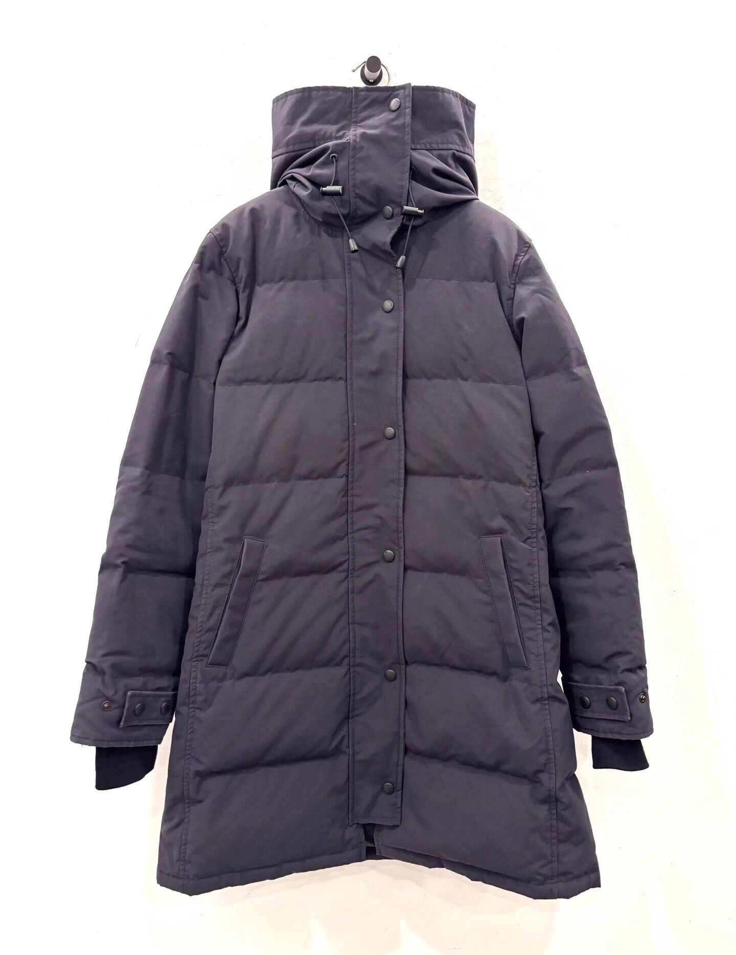 Canada Goose Canada Goose Shelburne down coat wmn's navy S red logo Size S / US 4 / IT 40 - 1 Thumbnail