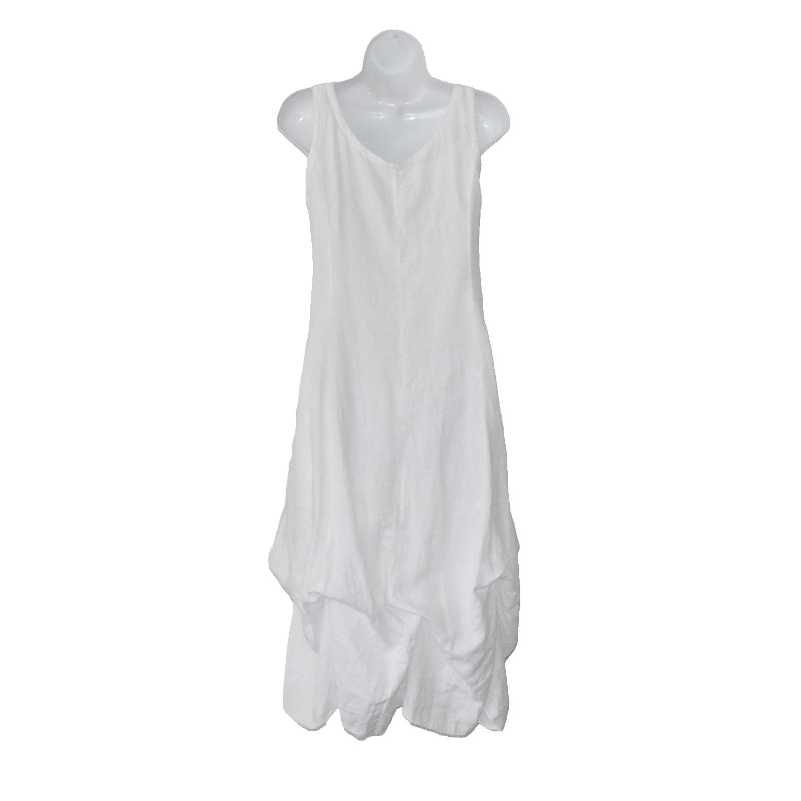 merlette verena linen midi dress EVEREVE Women's Kaiden Linen Seamed Midi Dress, Size XS, Taupe main image 1