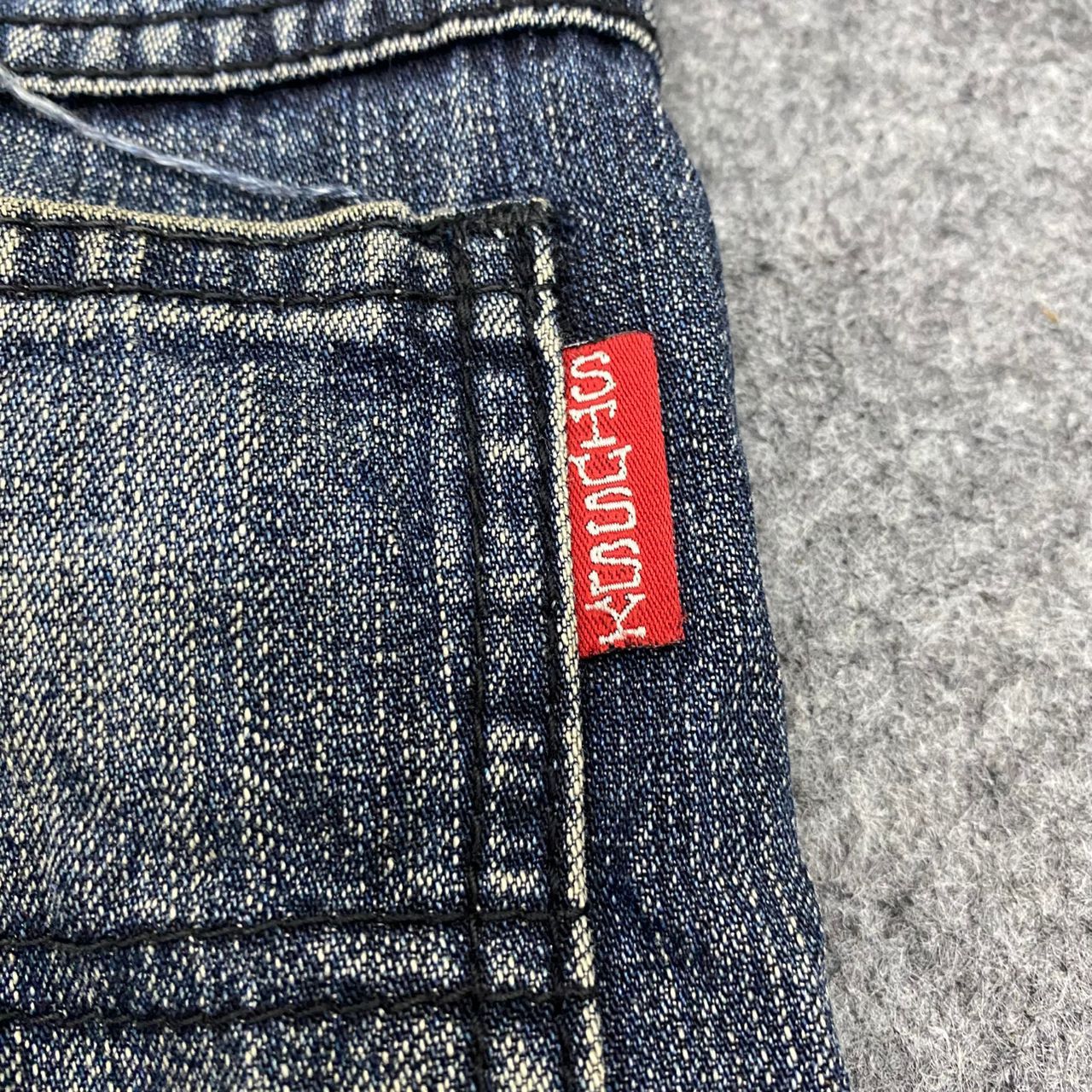 Stussy 💥Need Gone💥 Vintage Stussy Sista Distressed Denim Size US 32 / EU 48 - 21 Thumbnail