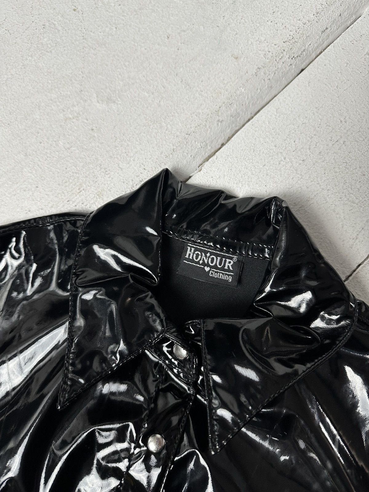 Other SEXY 18+🚨Y2K TYPE DIRTY SLIM FIT ZIP JACKET Size L / US 10 / IT 46 - 5 Thumbnail