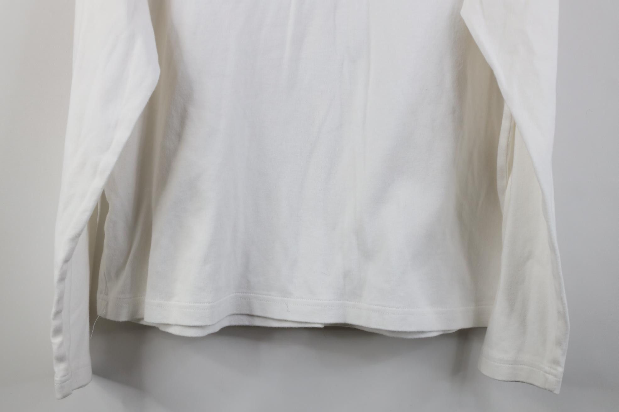 Vintage Vintage 90s Streetwear Pumpkin Turtleneck T-Shirt White Size M / US 6-8 / IT 42-44 - 11 Thumbnail