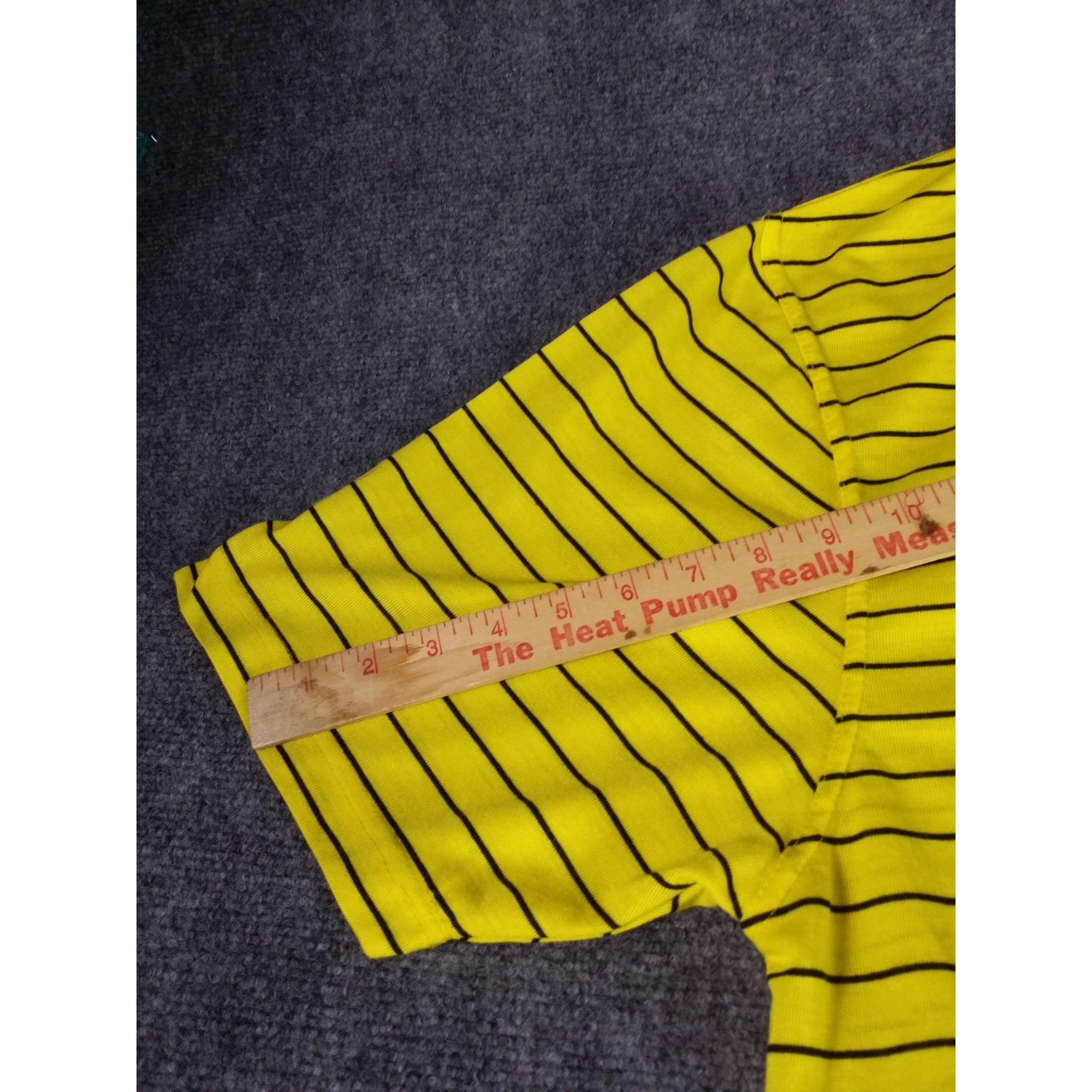 Polo Ralph Lauren Polo Ralph Lauren Tshirt Men Sz 3XL Striped Yellow Black V N Size US XXL / EU 58 / 5 - 4 Thumbnail