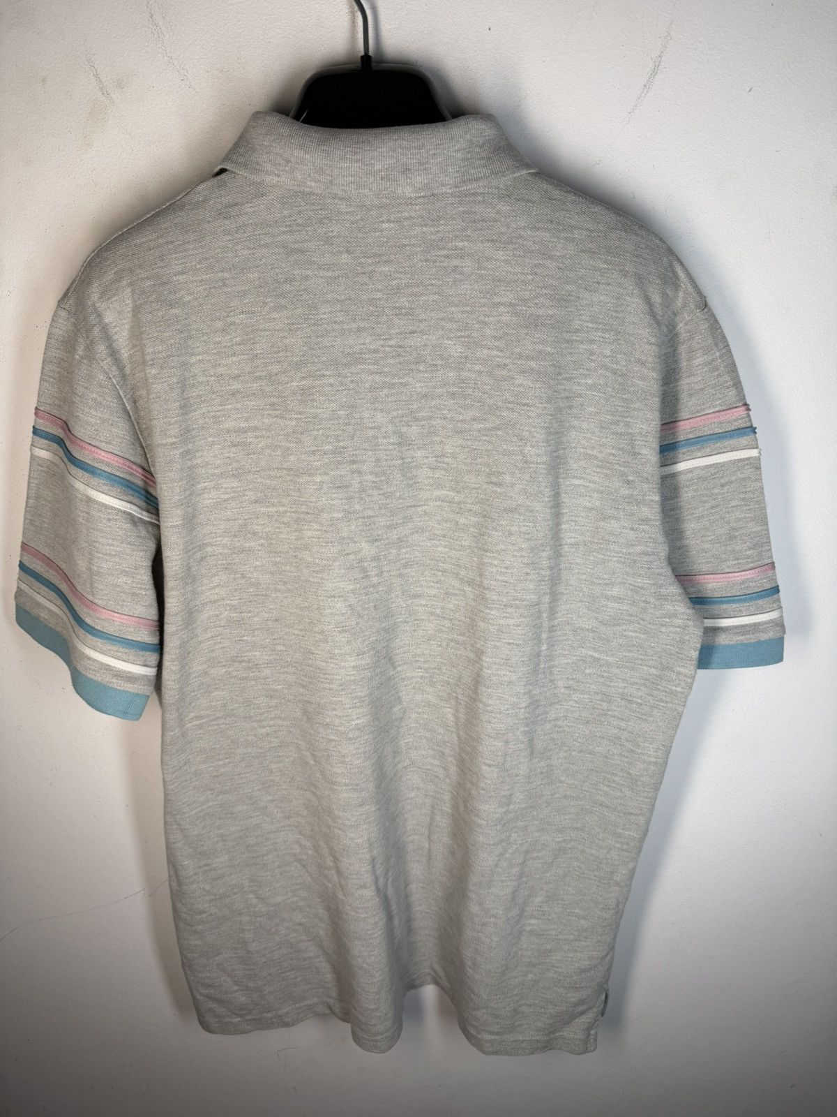 Yves Saint Laurent Grey YSL Polo Shirt Spell Out YSL Shirt YSL Tee Size US L / EU 52-54 / 3 - 10 Thumbnail