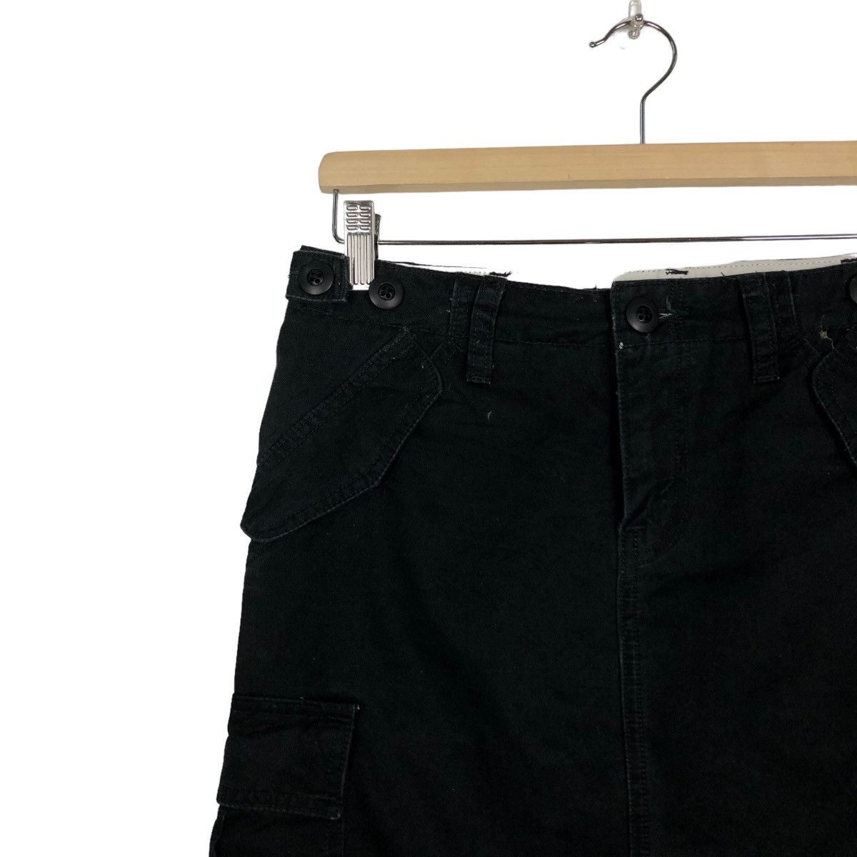 Levi's 🔥90’s Vintage Levi’s Denim Skirt Black Rich Size 30" / US 8 / IT 44 - 6 Thumbnail