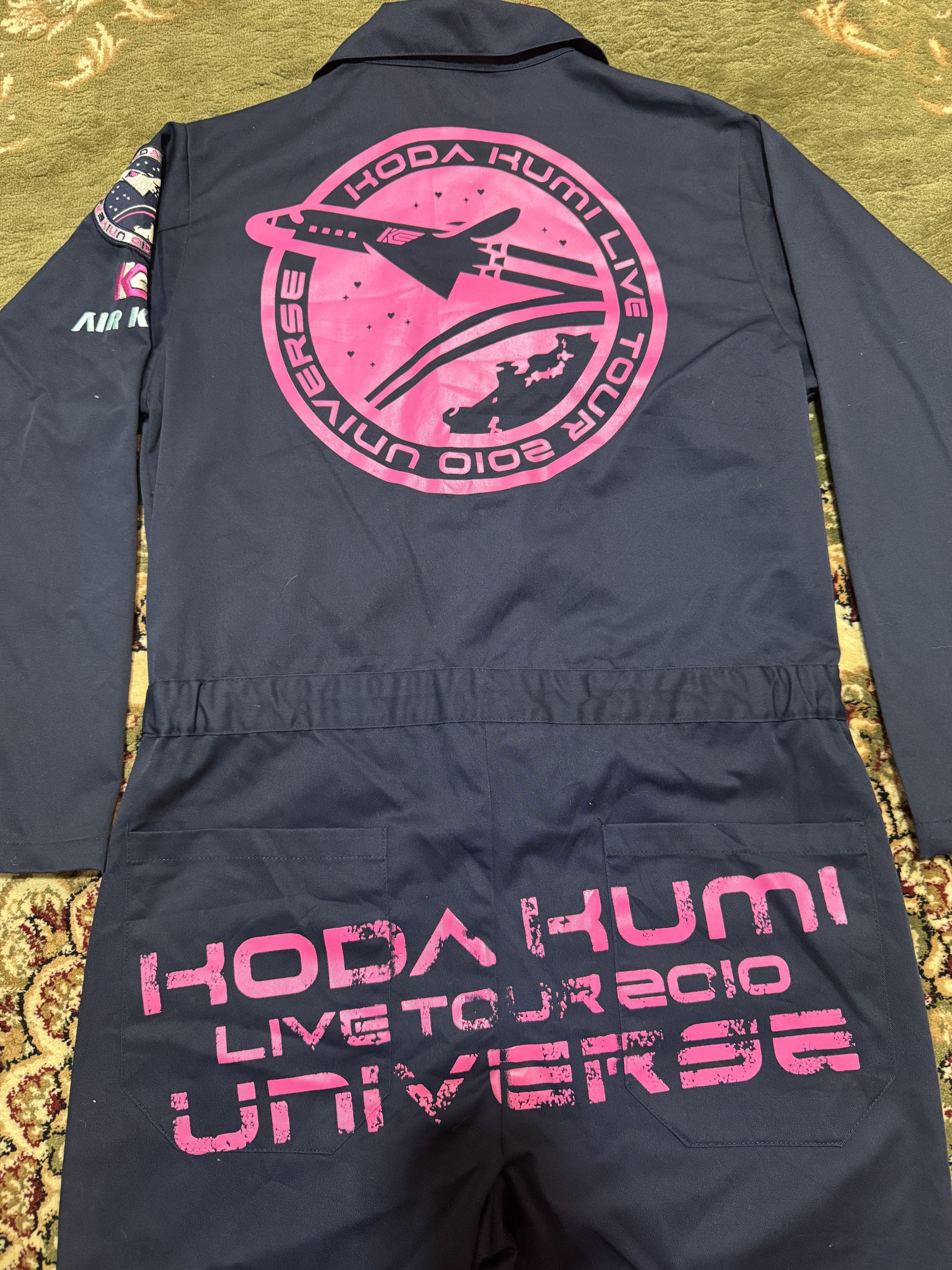 Band Tees Vintage Rare KODA KUMI liveTour 2010 Universe Jumpsuit J-POP Size US 37 - 1 Thumbnail