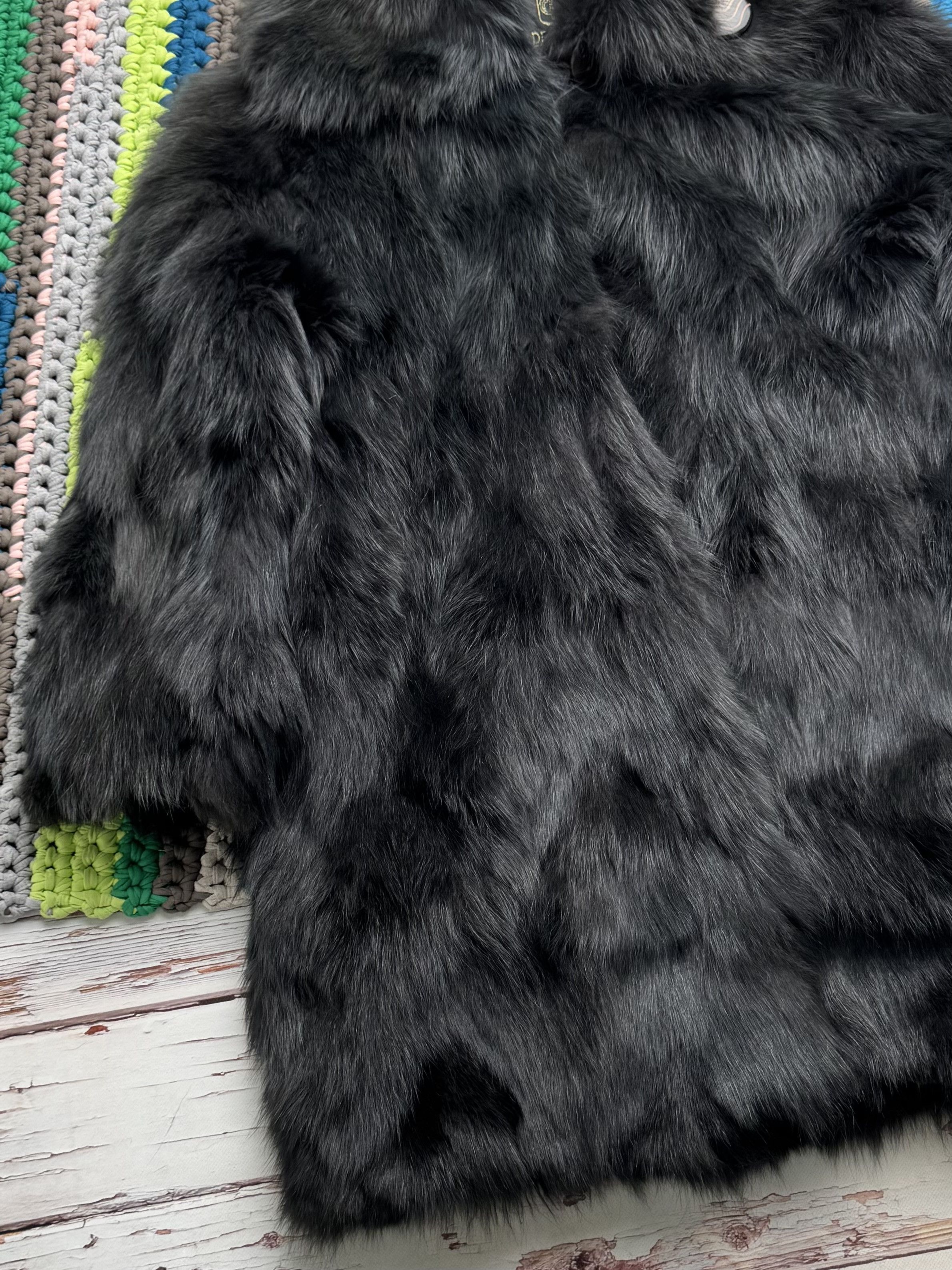 Vintage Vintage Real Fur Coat Soft Glam Winter Jacket Old Money Y2K Size L / US 10 / IT 46 - 7 Thumbnail
