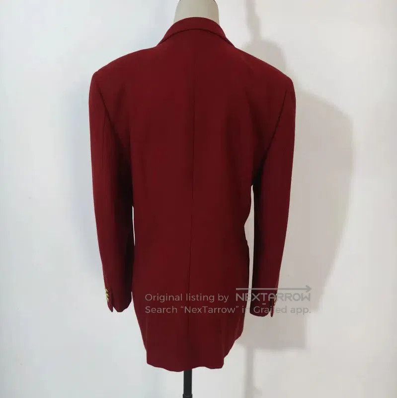 Burberry Burberry Red Wool Women's Long Sleeve Cardigan. Size M / US 6-8 / IT 42-44 - 5 Thumbnail