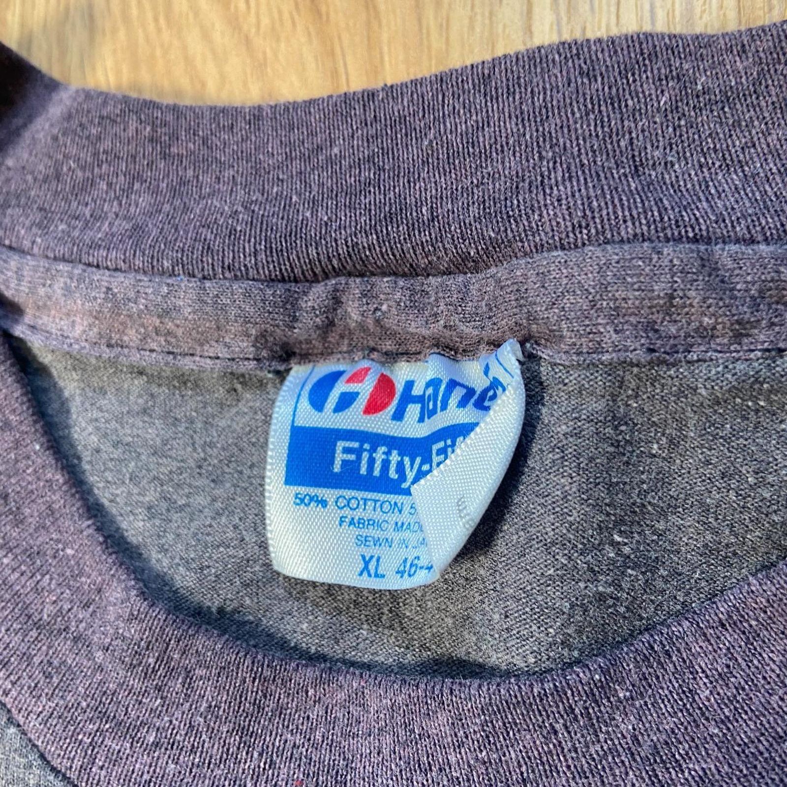 Hanes 90s 1990 graduating class hanes Size US XL / EU 56 / 4 - 5 Thumbnail
