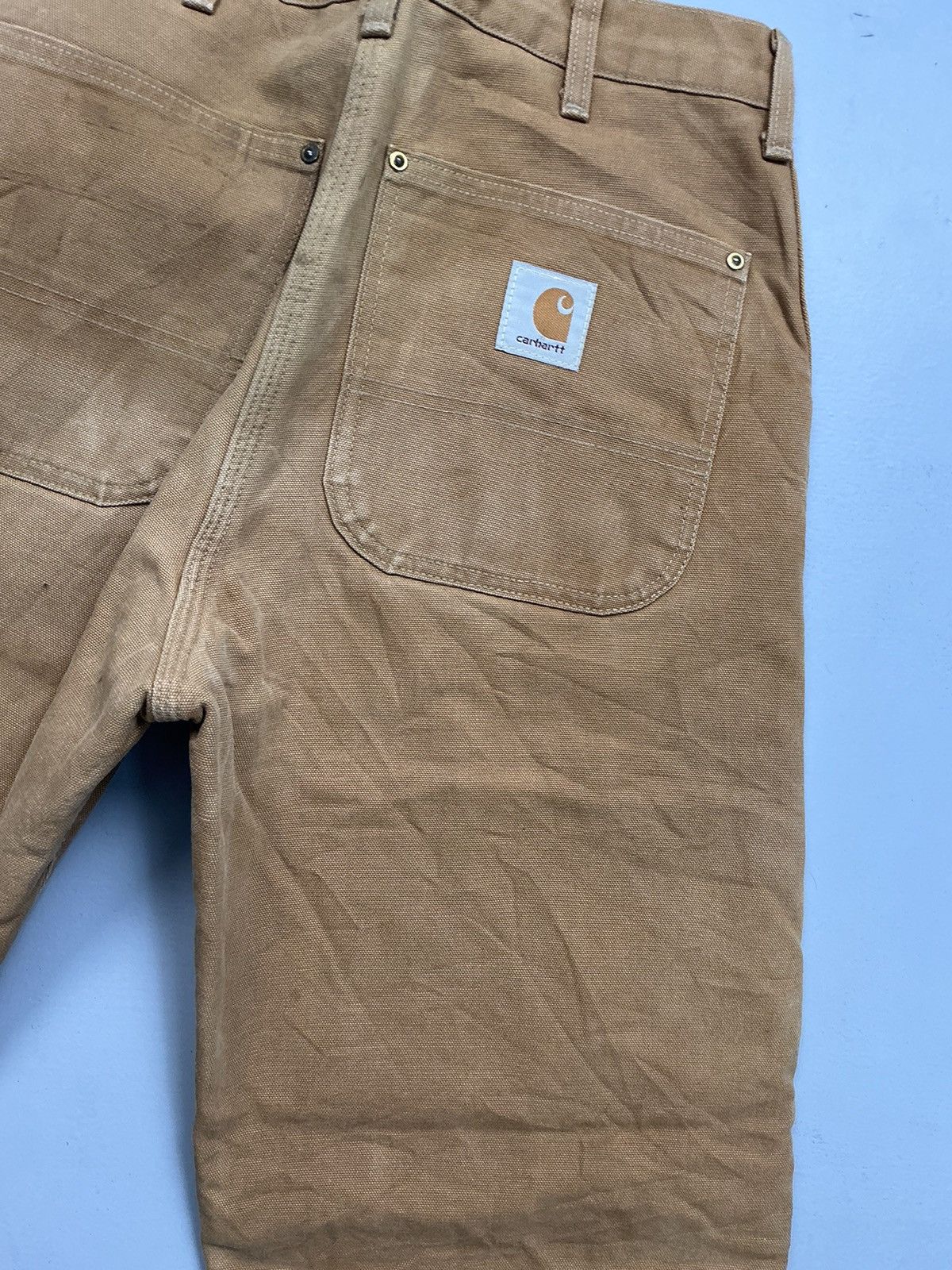 Carhartt 90sVintage Carhartt WQ106 quintet line carpenter denim Size US 32 / EU 48 - 11 Thumbnail