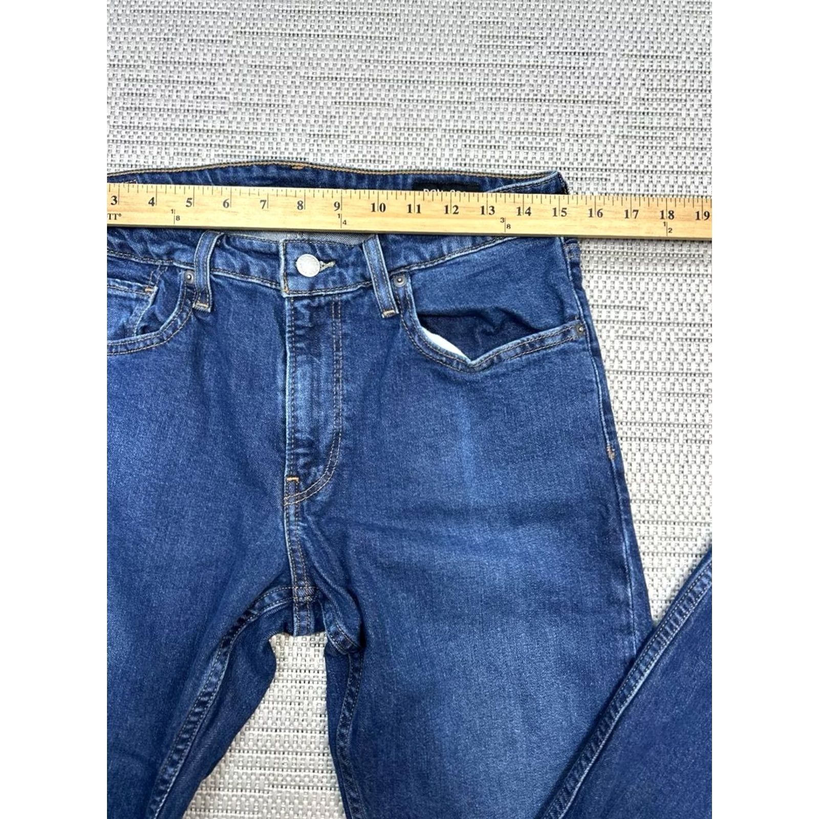 Bonobos Bonobos Skinny Jeans Mens 32 Blue Cotton Stretch Tailored Fit Mid Rise 30x33 Size US 30 / EU 46 - 3 Thumbnail